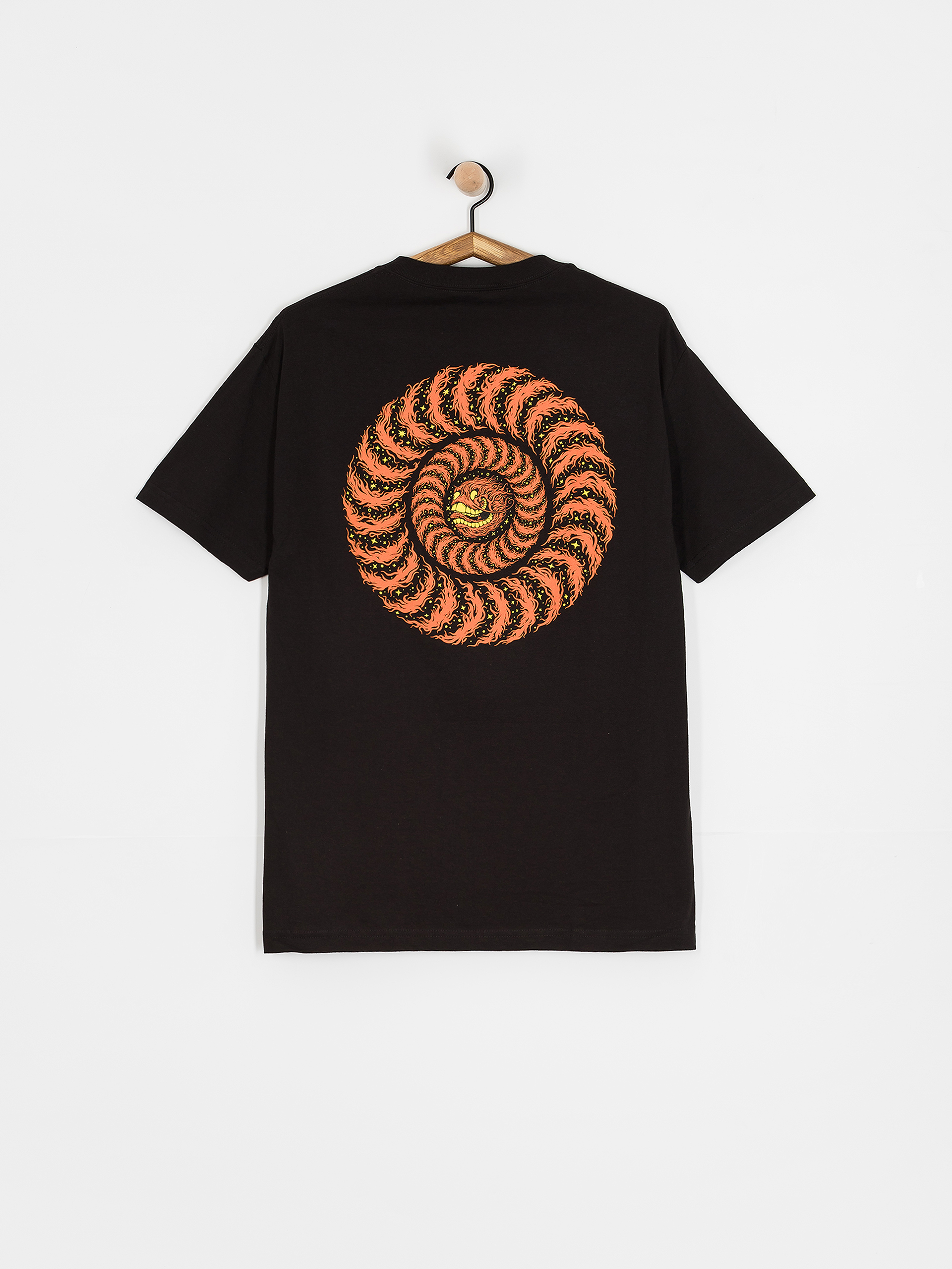 Spiral Celtic Whiskers T-Shirt Donna Nero – Gatto Celtico Slim Fit – Rock Gotico