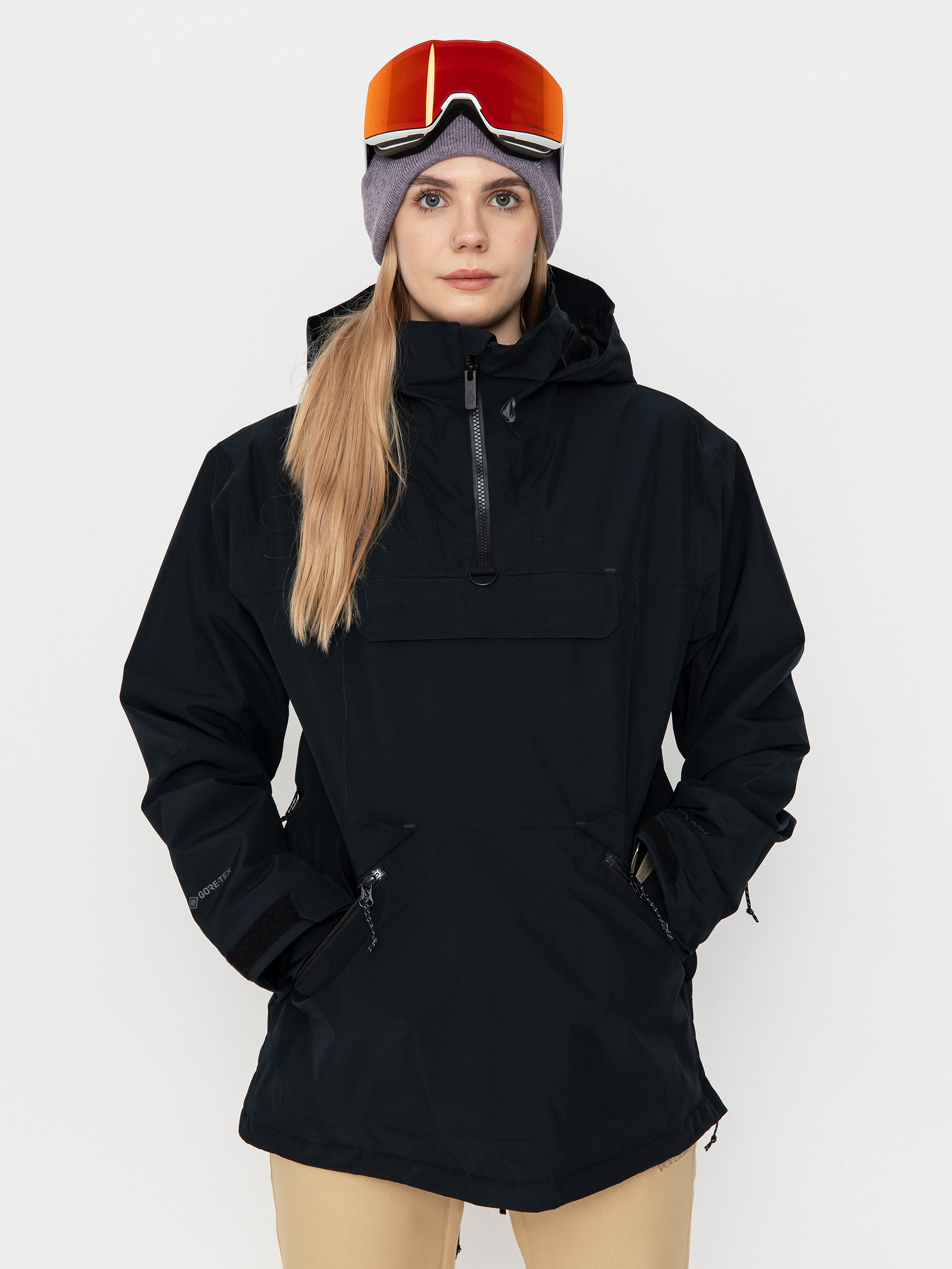 Volcom Snowboard Jacke Fern Ins Gore Pullover Wmn (black)