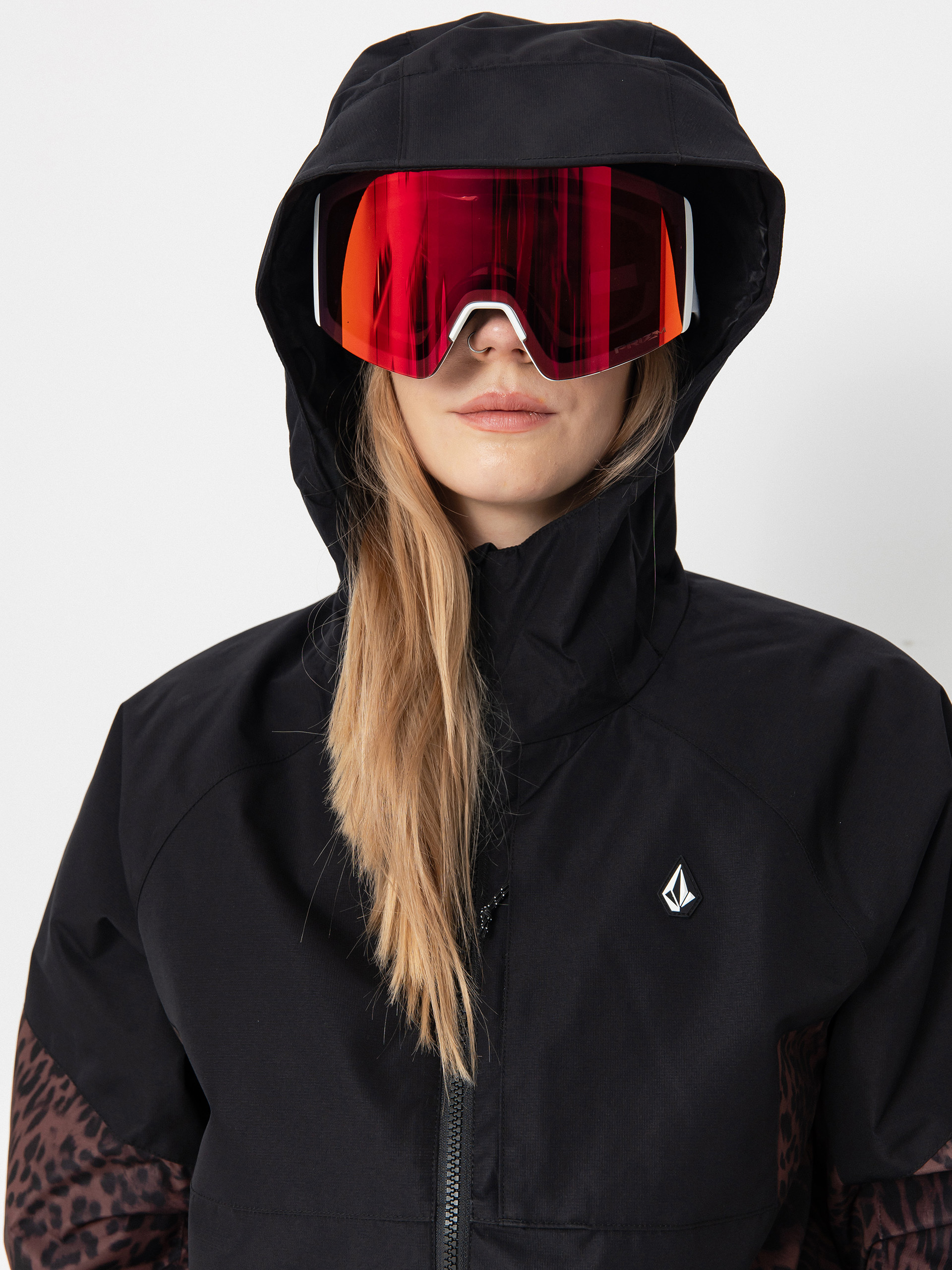 Womens Volcom Snowboard jacket Agate Ins (black)