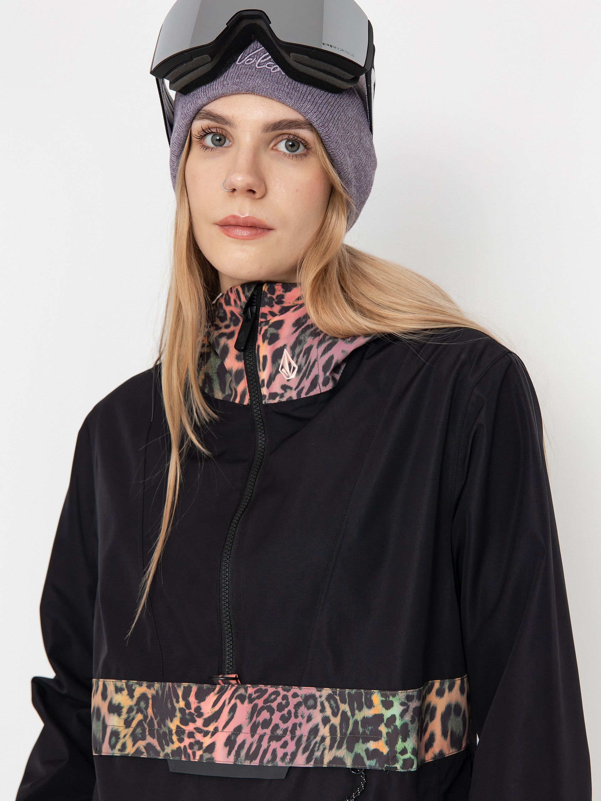 Damen Volcom Snowboard Jacke Ashfield Pullover (black)