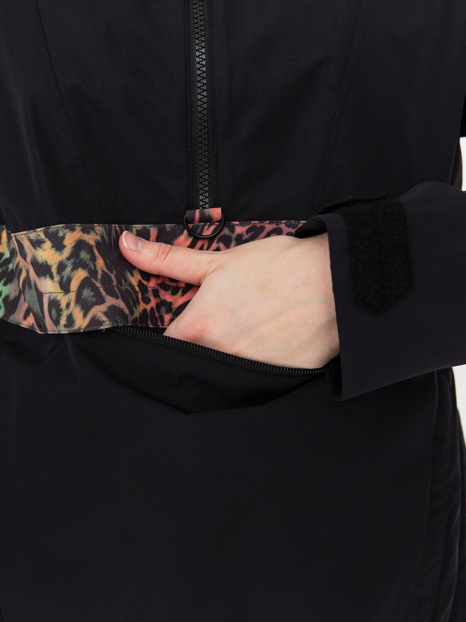 Damen Volcom Snowboard Jacke Ashfield Pullover (black)