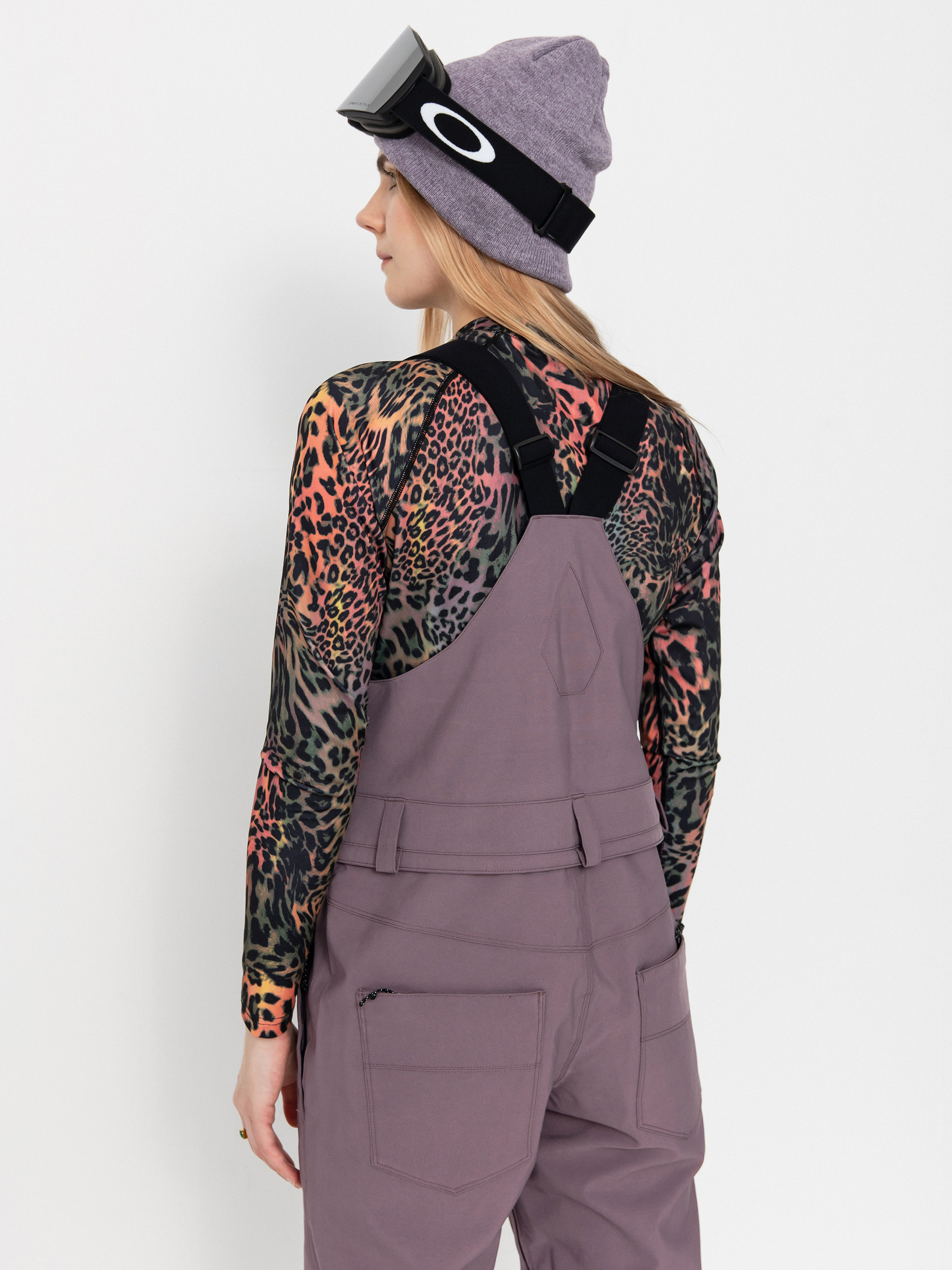 Damen Volcom Snowboard Hose Swift Bib Overall (dusty lavender)