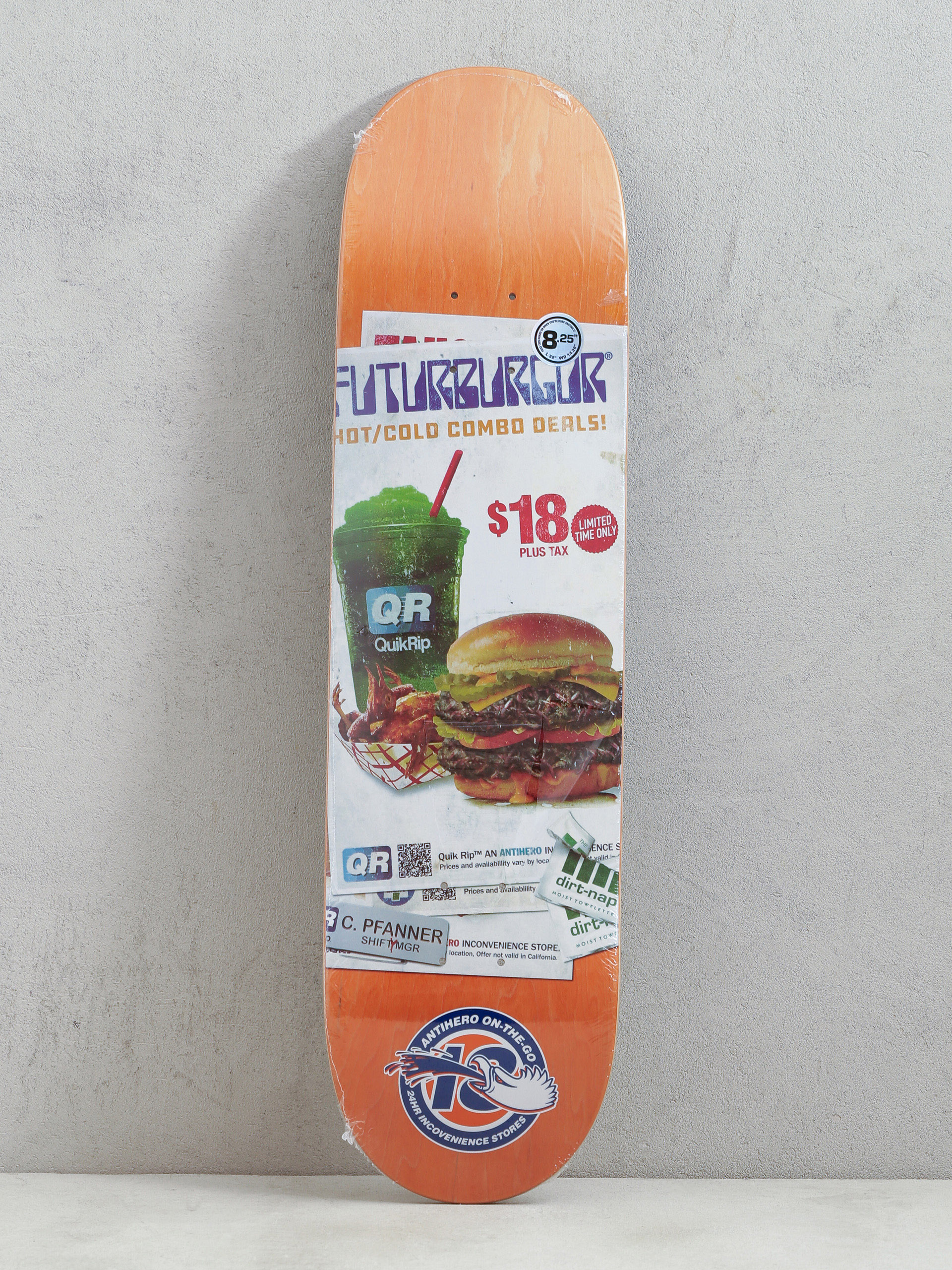 Antihero Pfanner Arti Ingred Deck (orange)