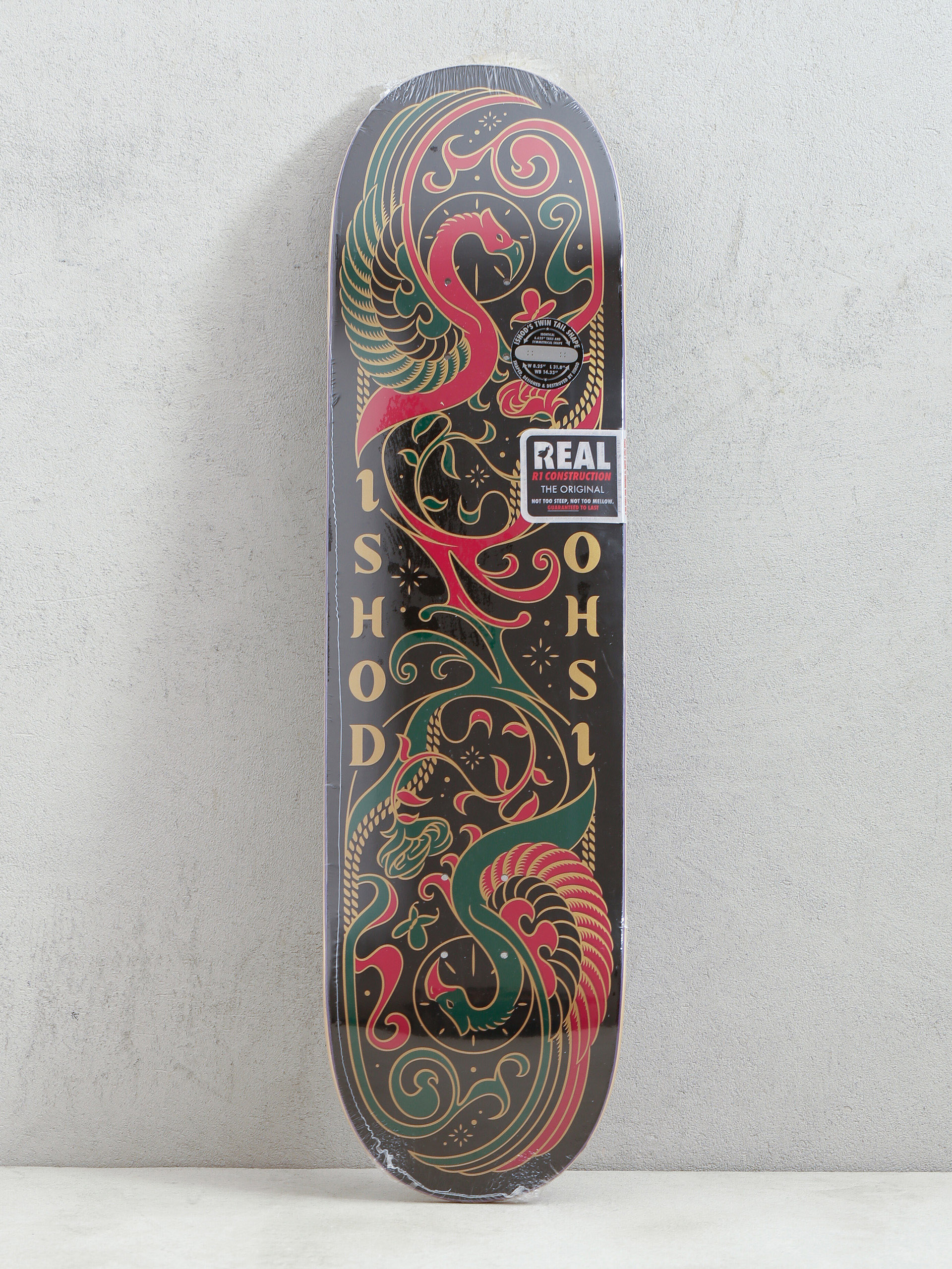 Real Ishod Illuminatd Deck (black/green/red)