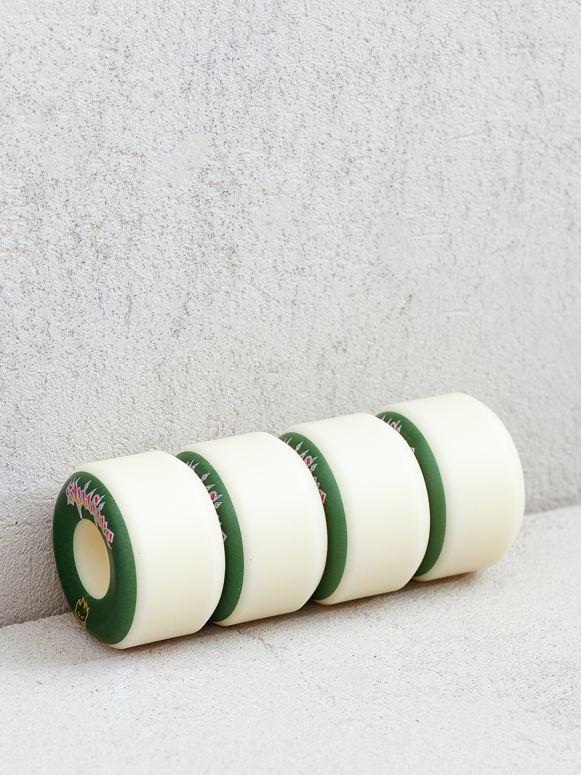 Spitfire F4 99D Venom Script Conical Full Wheels (natural/green)