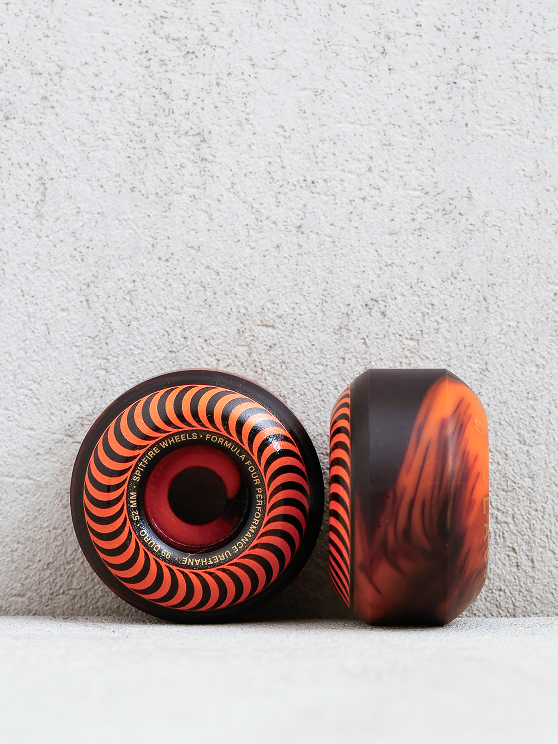 Spitfire F4 99D Swirl Classic Rollen (black/orange)