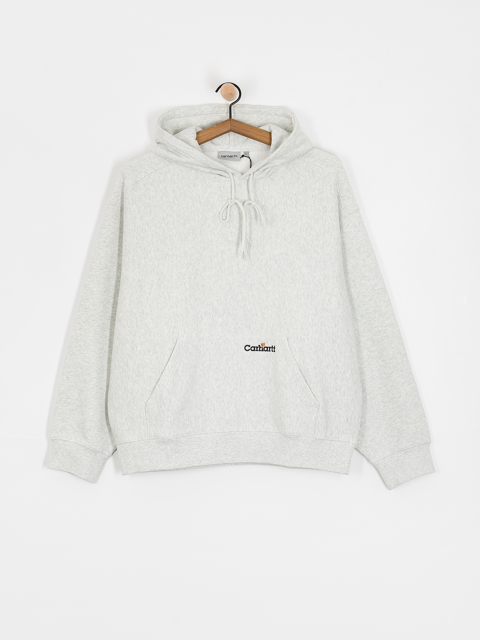 Carhartt WIP Label Script HD Hoodie (ash heather)