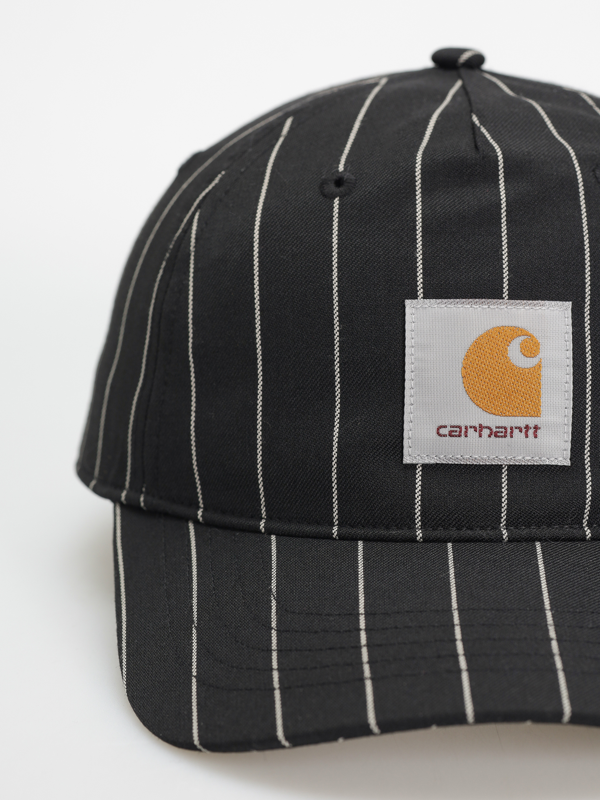 帽子 Carhartt WIP seaton baseball cap stripe Carhartt WIP Seaton Cap - black (seaton stripe black)
