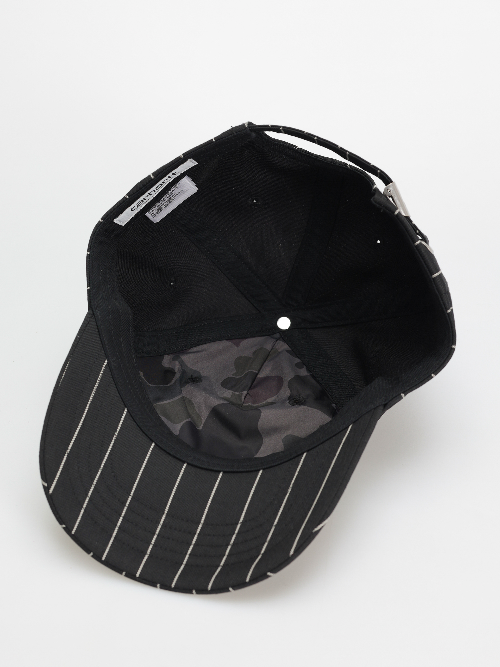 帽子 Carhartt WIP seaton baseball cap stripe Carhartt WIP Seaton Cap - black (seaton stripe black)