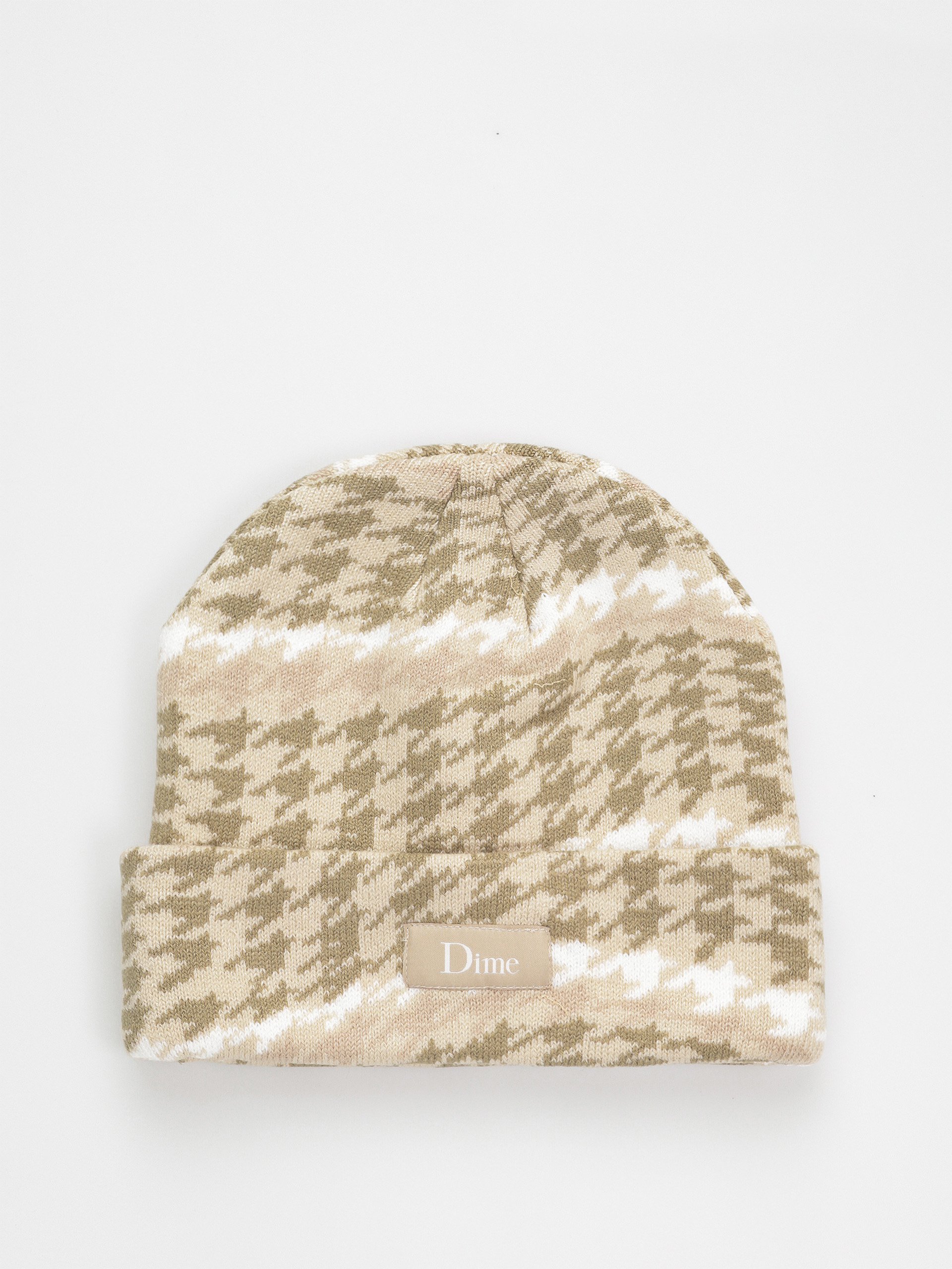 Dime Wavetooth Cuff Beanie (tan)