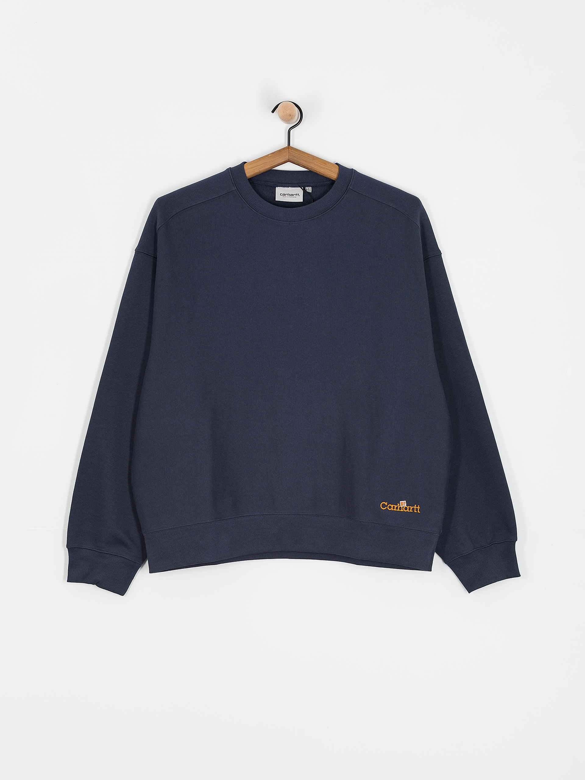 Carhartt WIP Label Script Sweatshirt (blue)