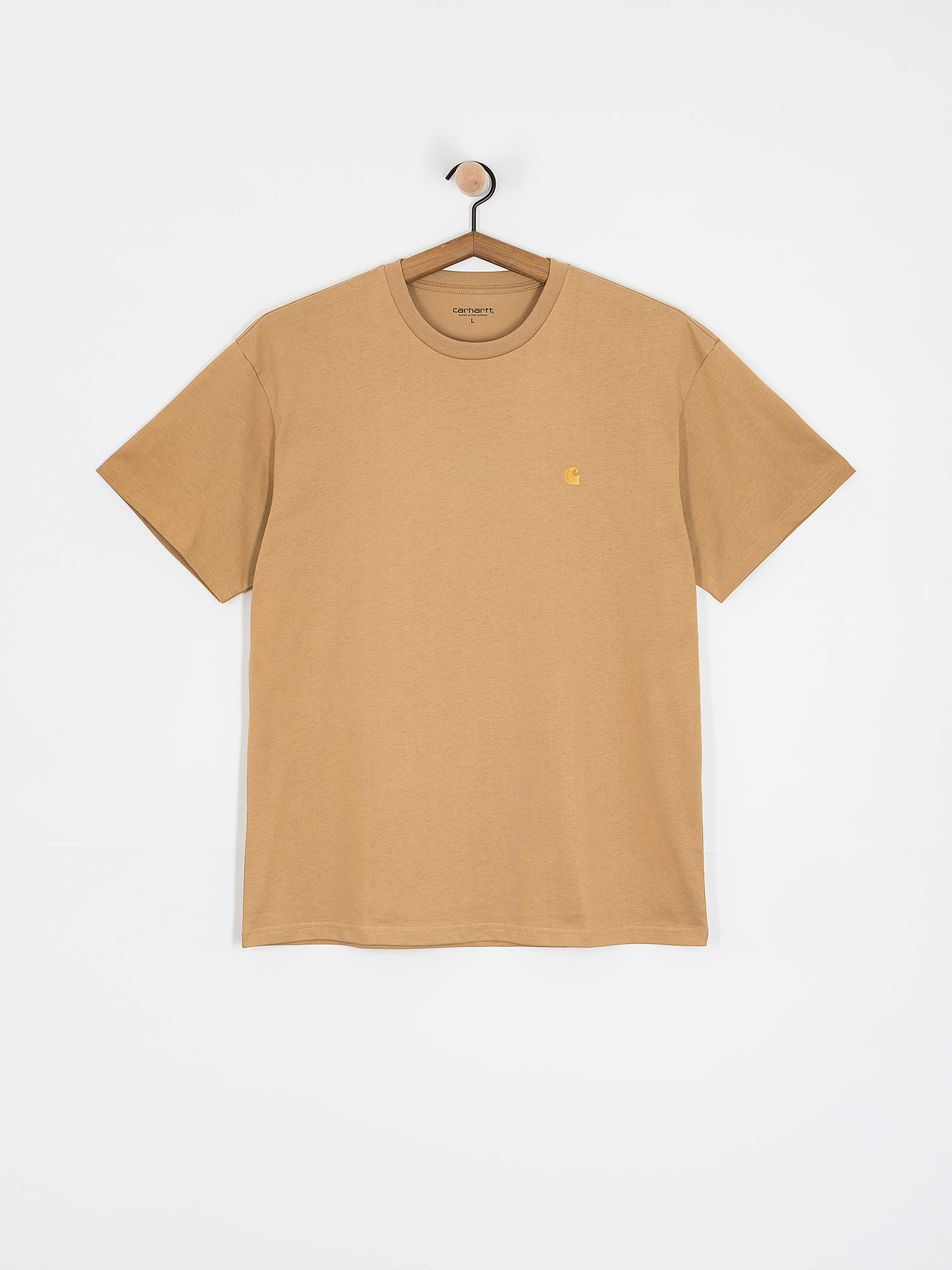 Carhartt WIP Chase T-Shirt (dusty h brown/gold)