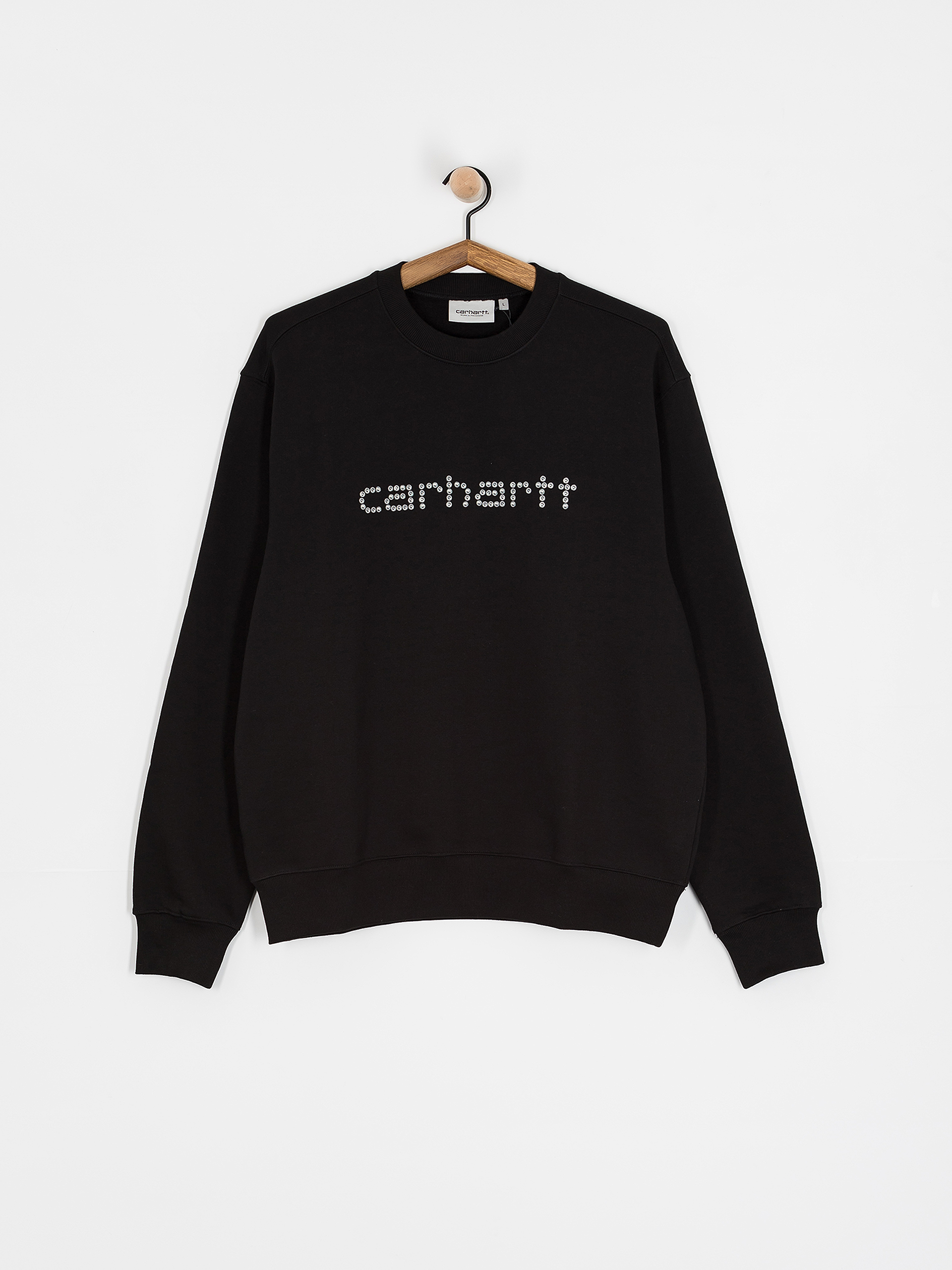 Carhartt WIP Rivet Script Sweatshirt - black (black) Carhartt WIP Rivet Script Sweatshirt - black (black)