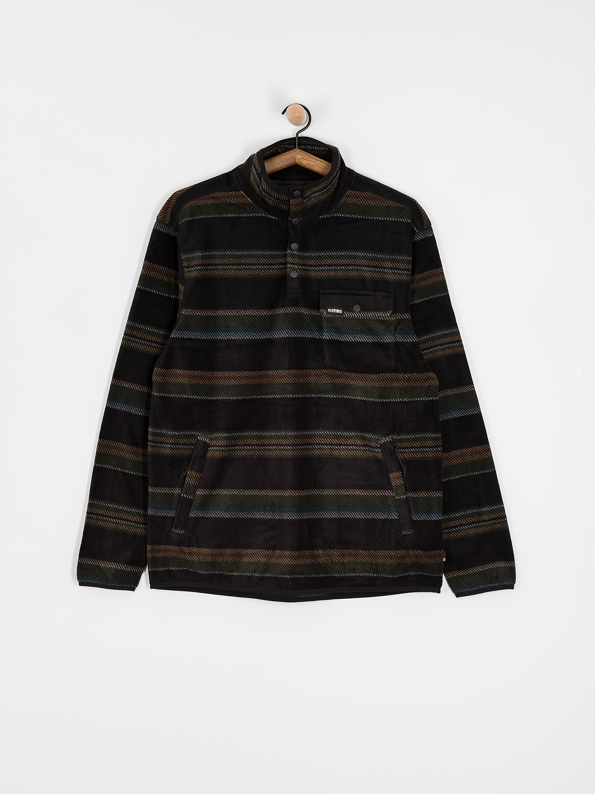 Etnies Woodsman Anorak Active sweatshirt (black/olive)