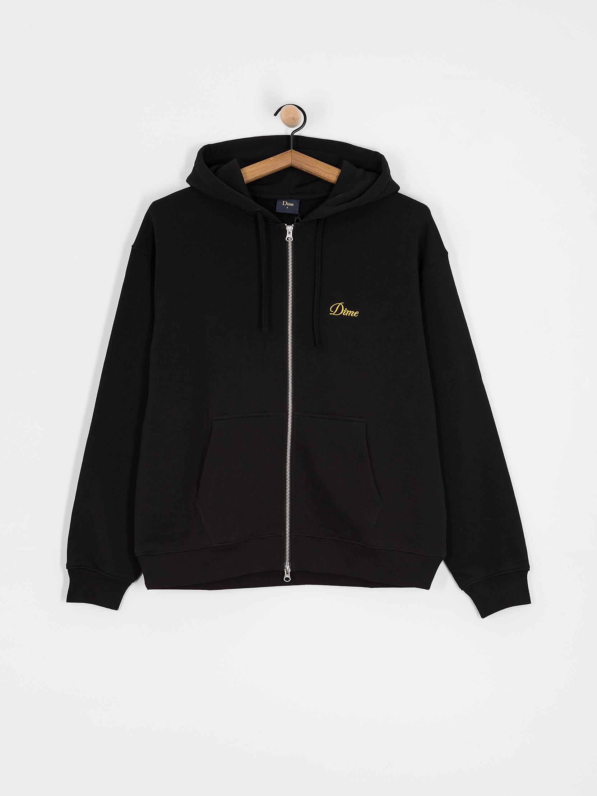 Dime Cursive Small Logo ZHD Hoodie (black)