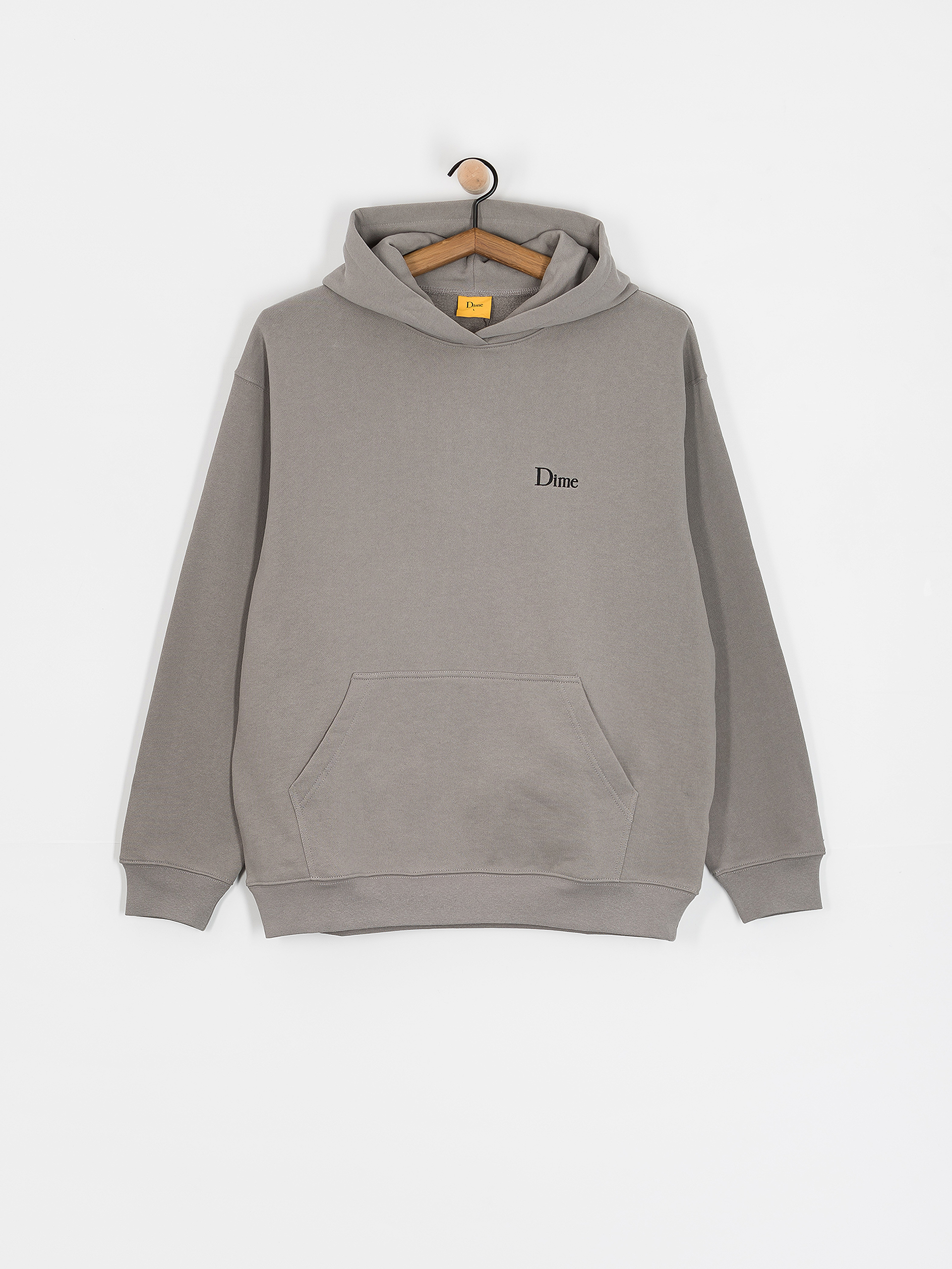 Dime Classic Small Logo HD Hoodie - grey (charcoal)