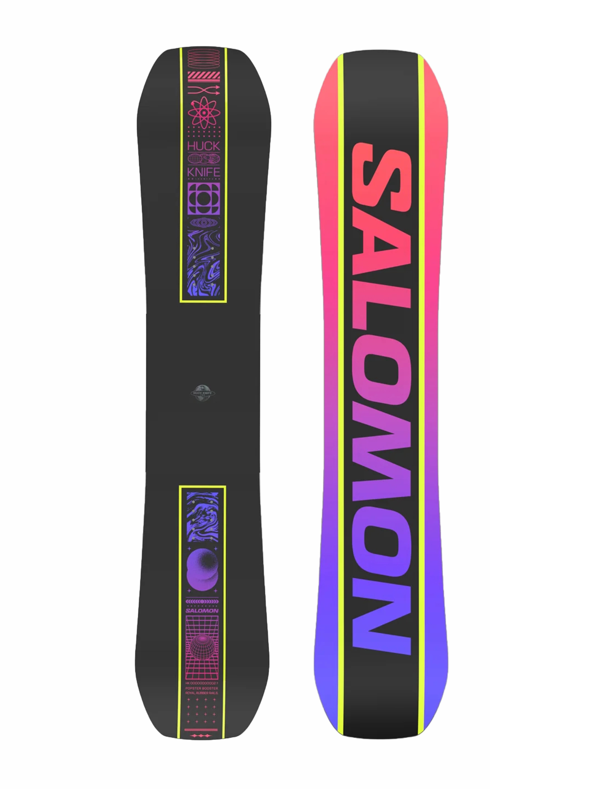 Salomon Snowboard Huck Knife Pro black (black/red)