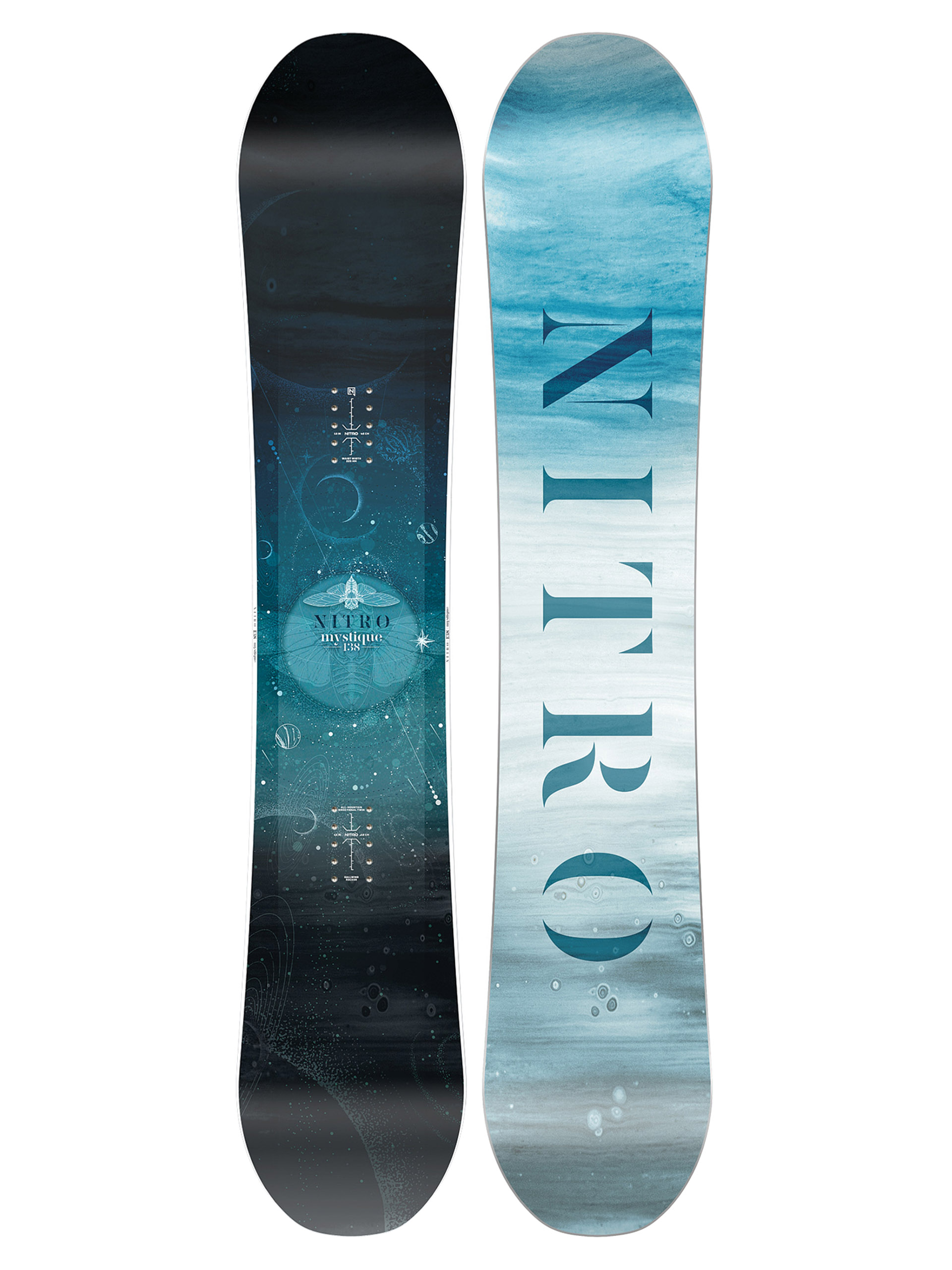 Nitro Beast Snowboard - multicolor