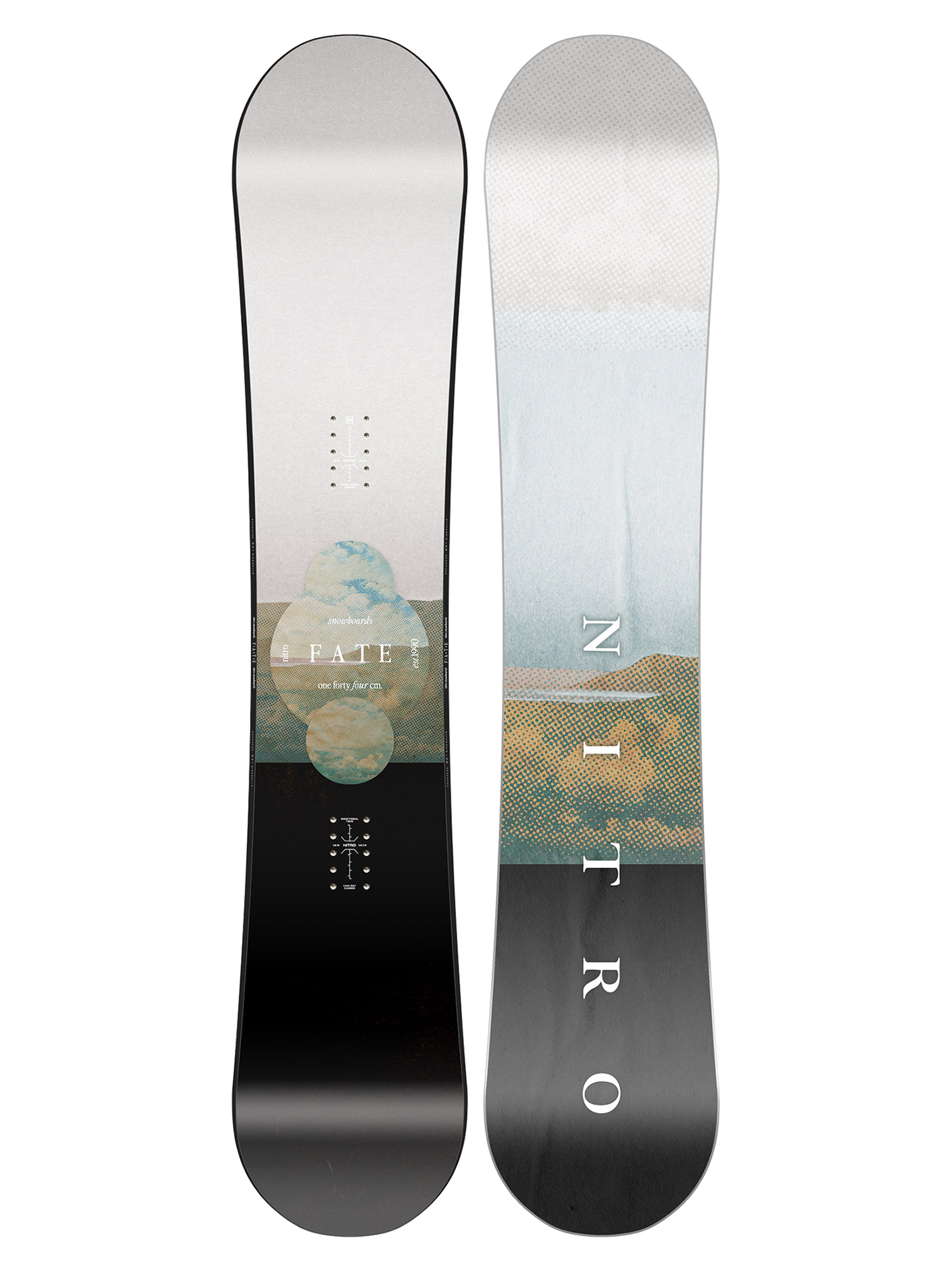 Nitro Snowboard Fate Fate Wmn Blau