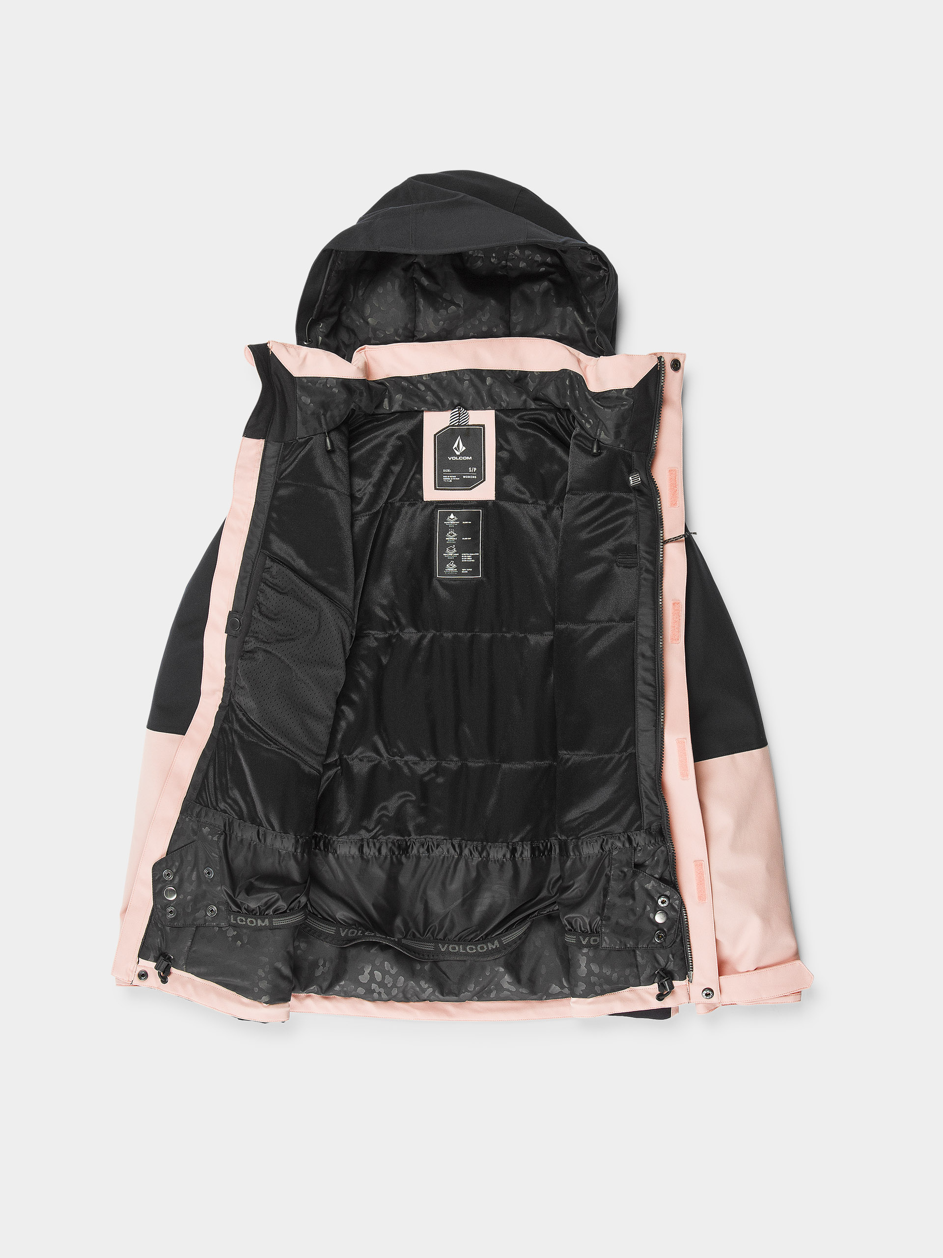 Volcom Snowboard jacket Shelter 3D Stretch Wmn - pink (coral haze)