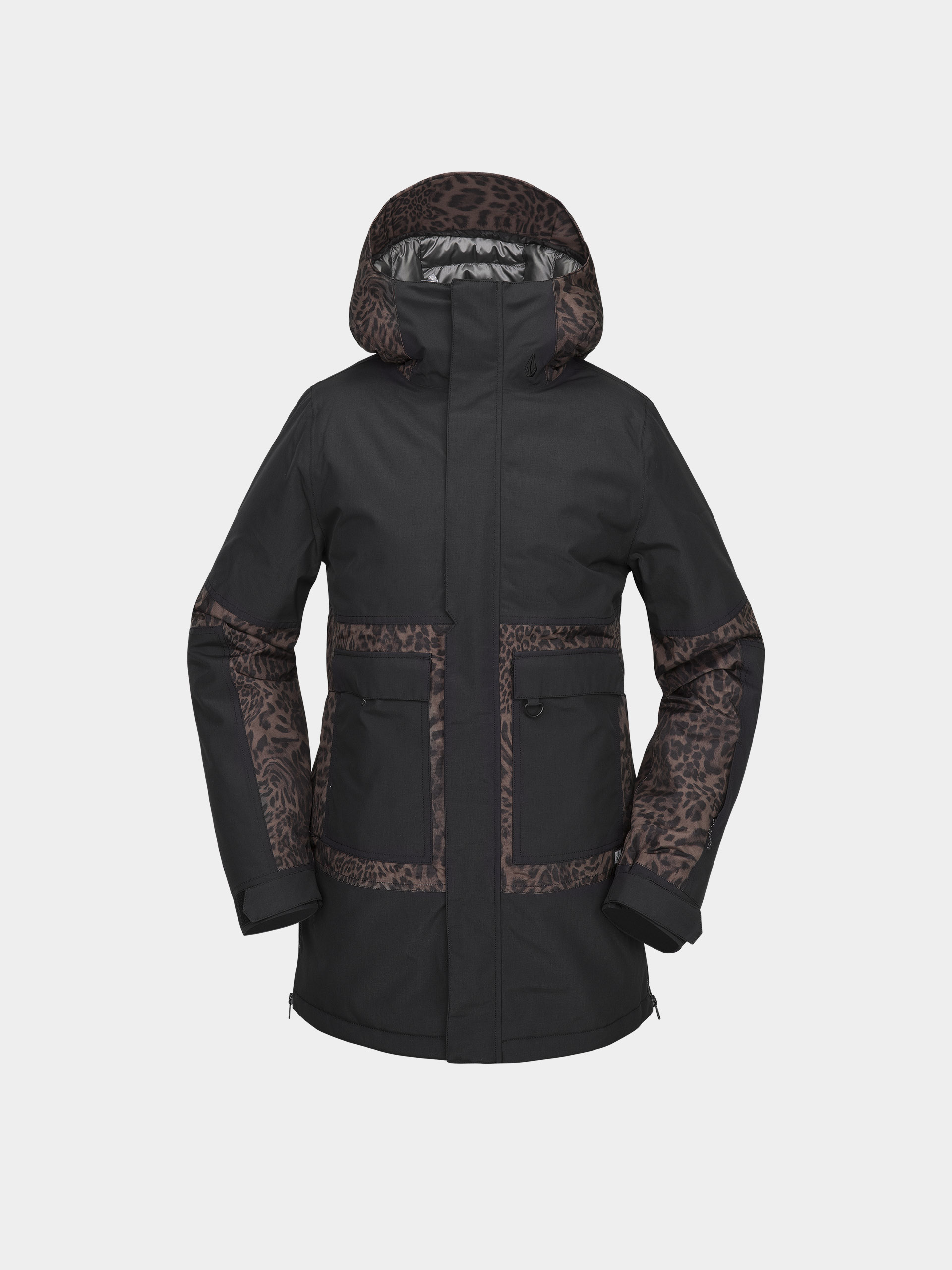 Womens Volcom Snowboard jacket Larx 2L Tds Inf Parka (black)