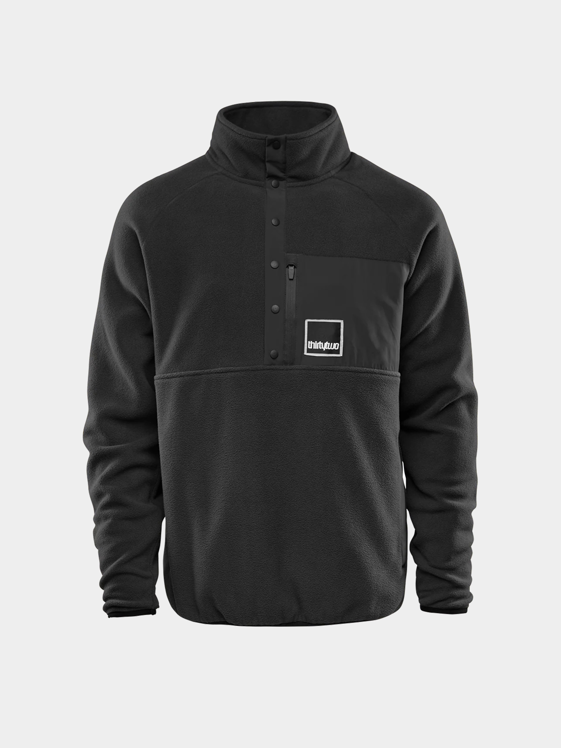 Herren ThirtyTwo Aktives Sweatshirt  Rest Stop Anorak (black)