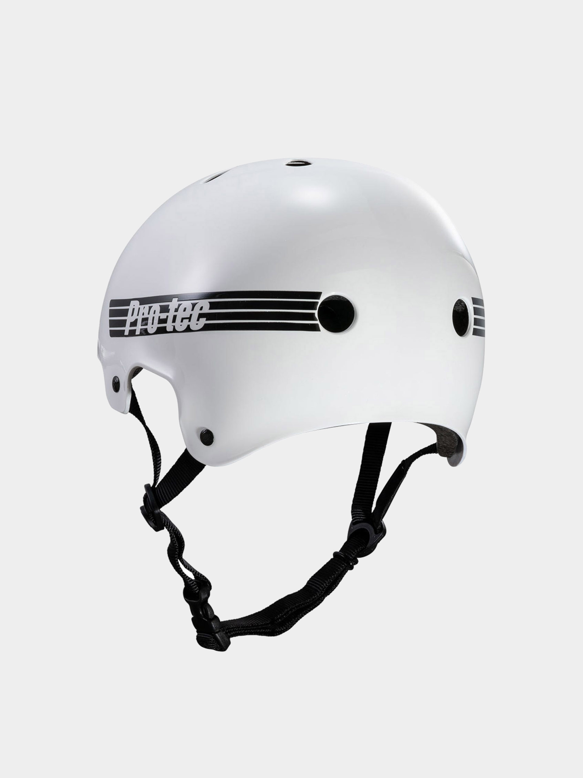 Pro Tec Helmet Old School Cert (gloss white)