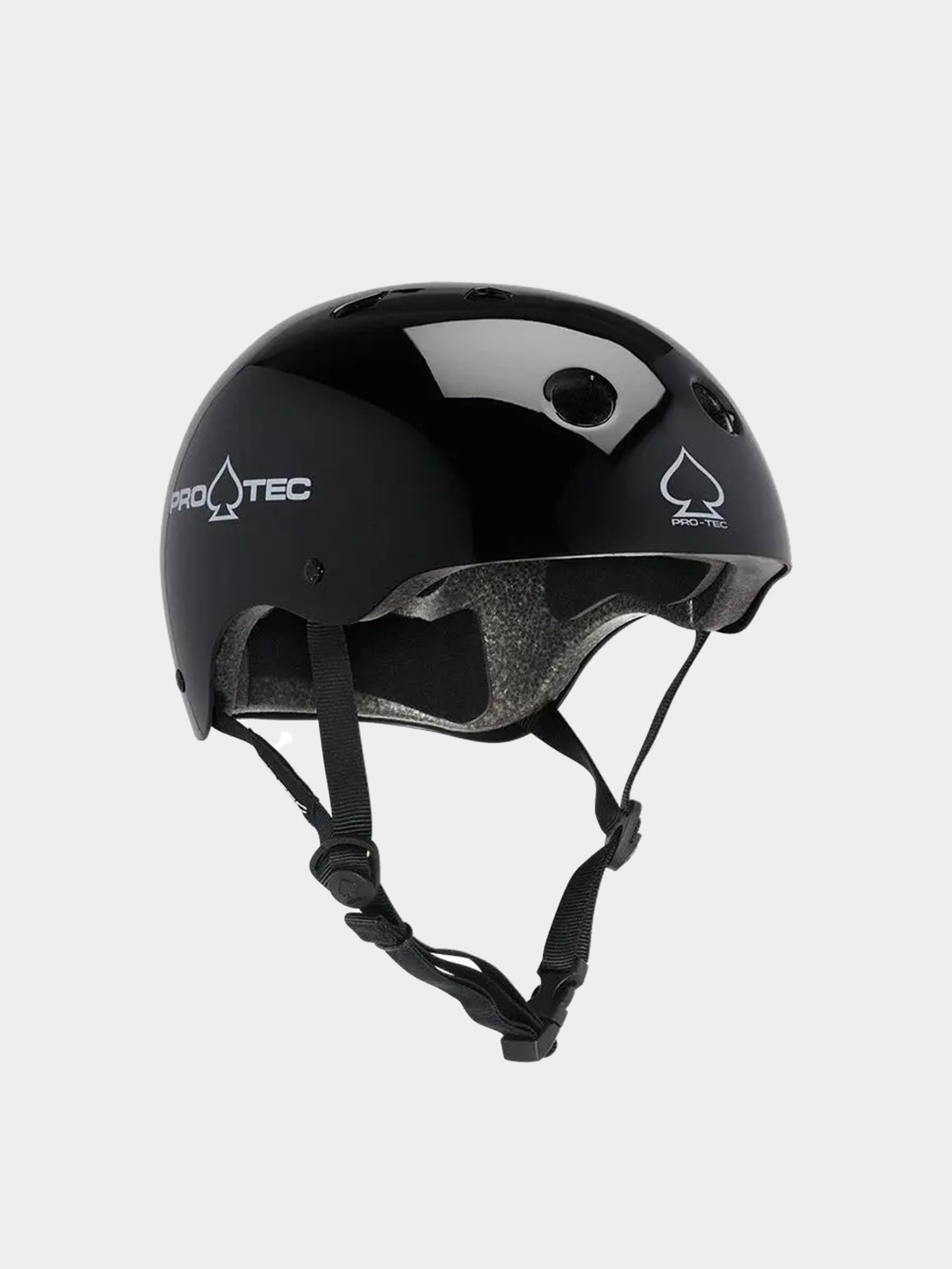 Herren Pro Tec Helm Classic Cert (gloss black)