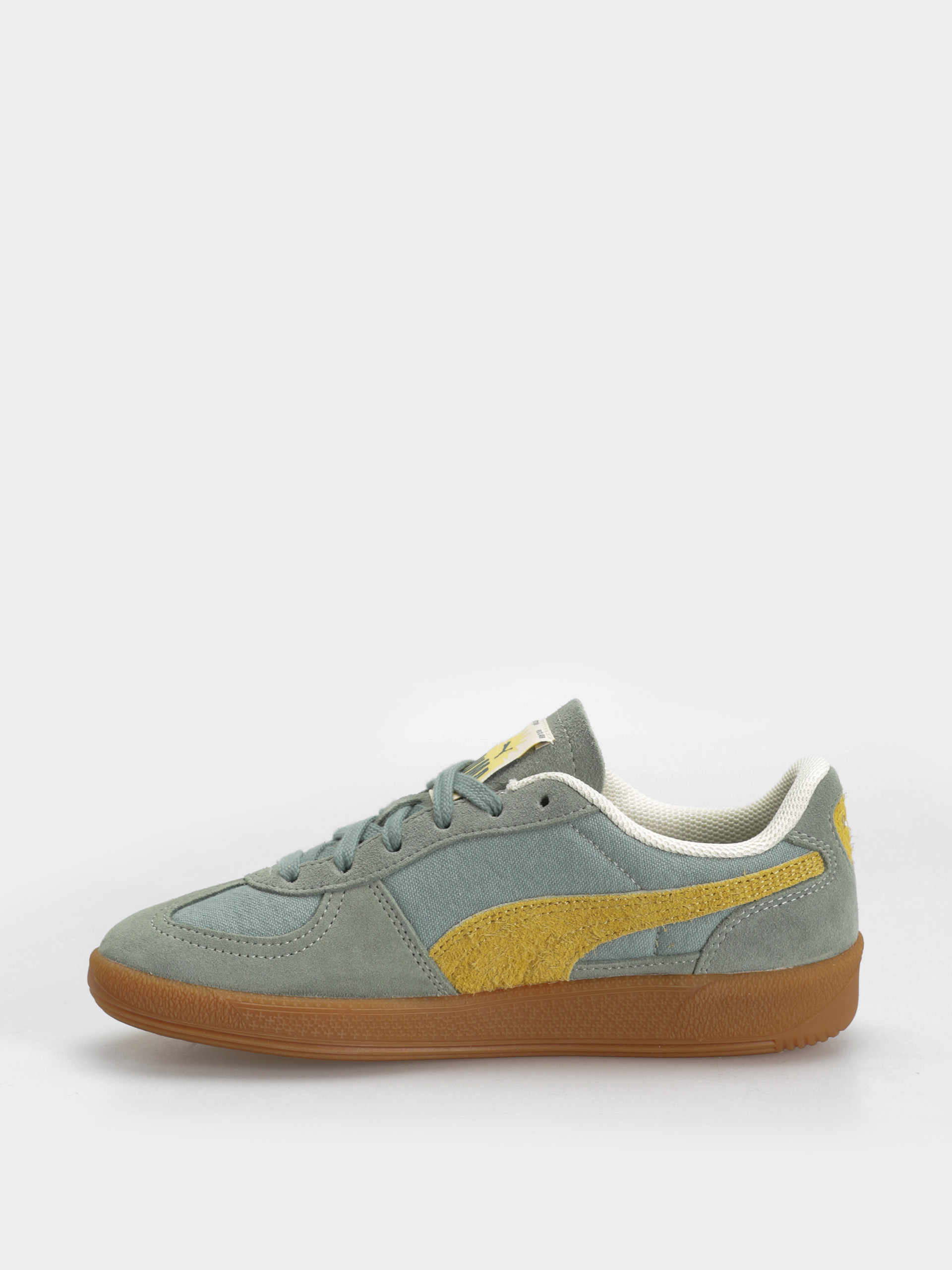 Puma Shoes Palermo Weathered (green moon sunny yellow)