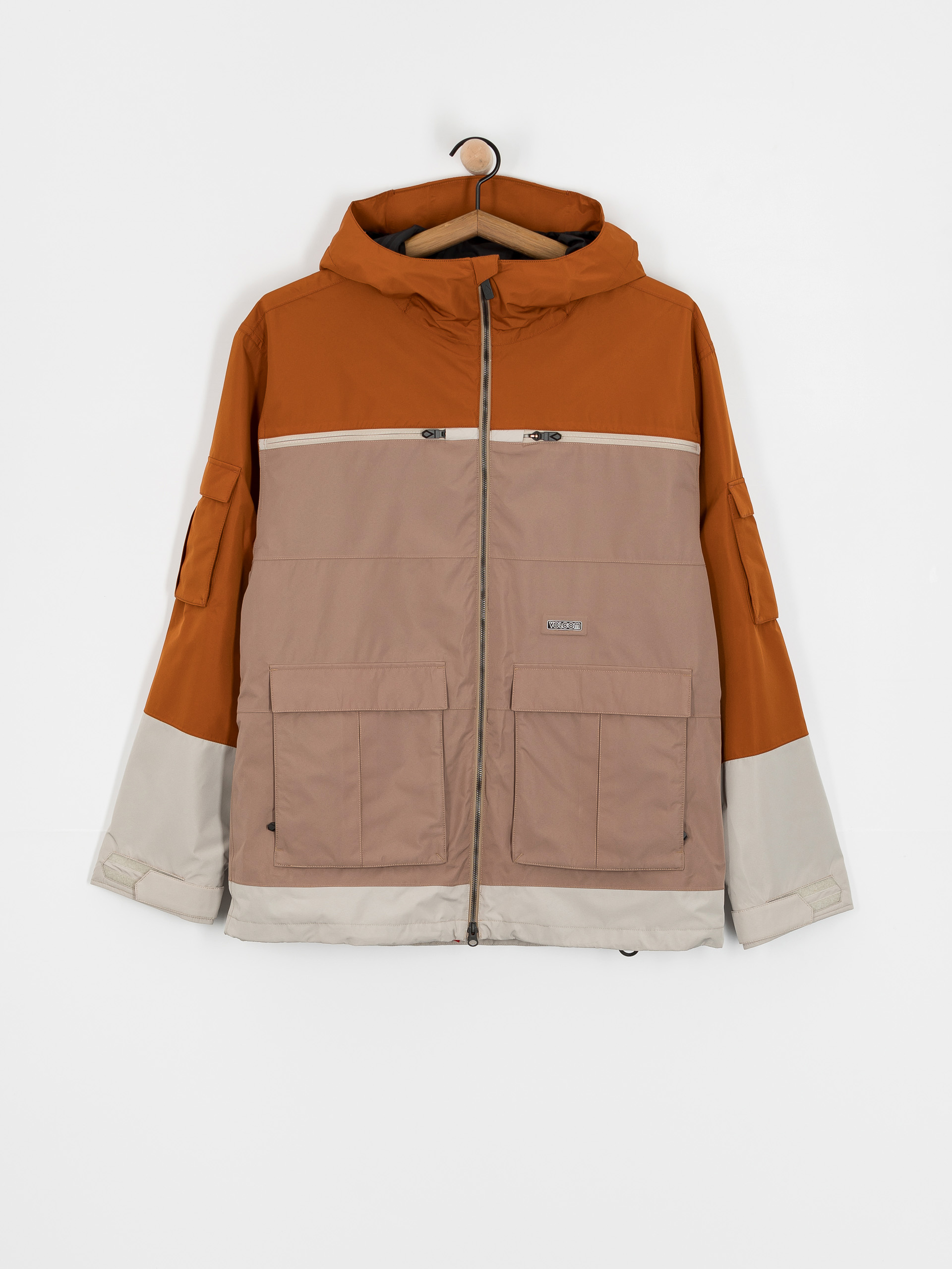 Volcom Snowboard jacket Nightbreaker 20K - brown (chestnut