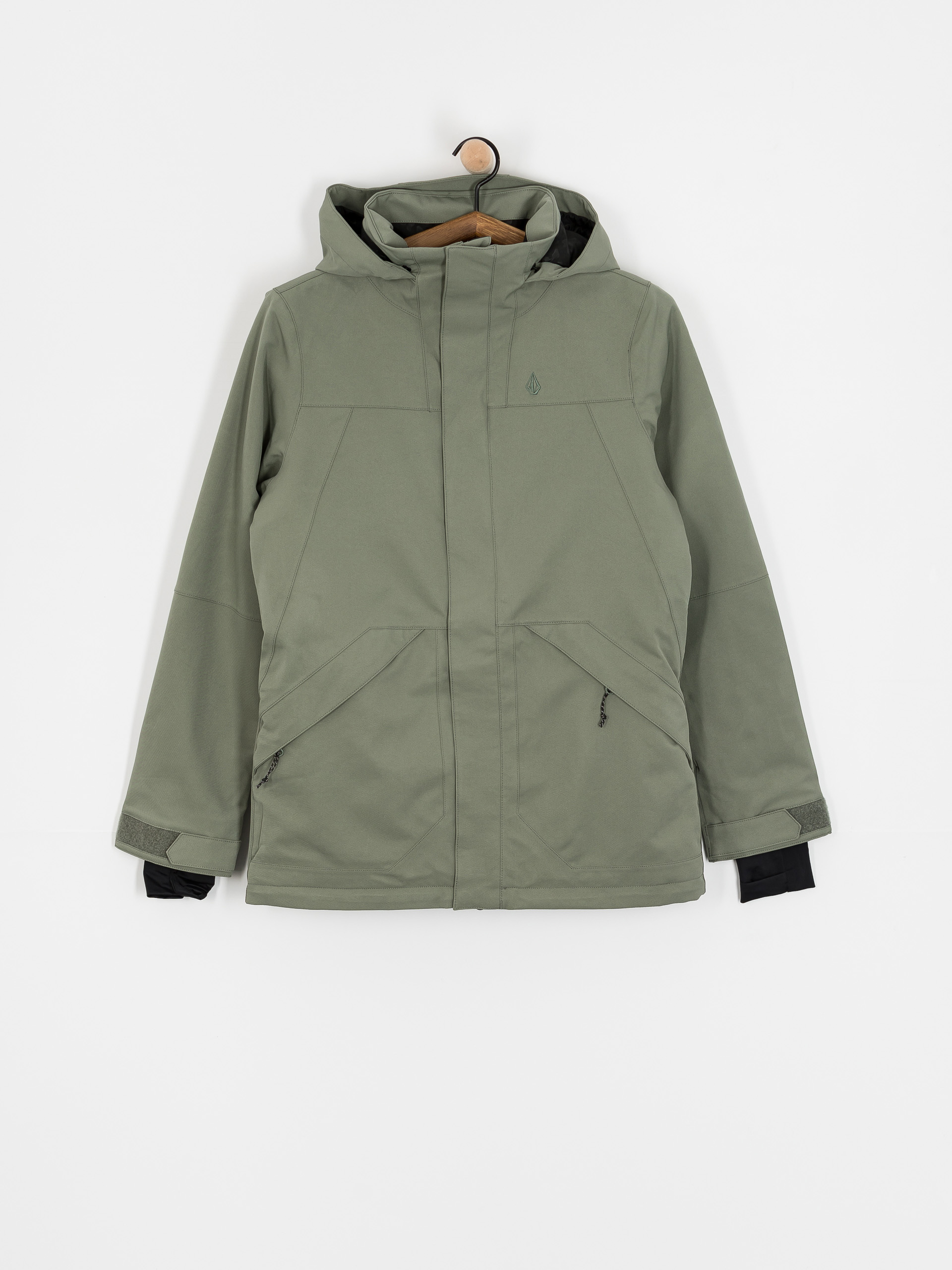 Volcom Melancon Gore Tex Snowboard jacket Wmn - green (military)