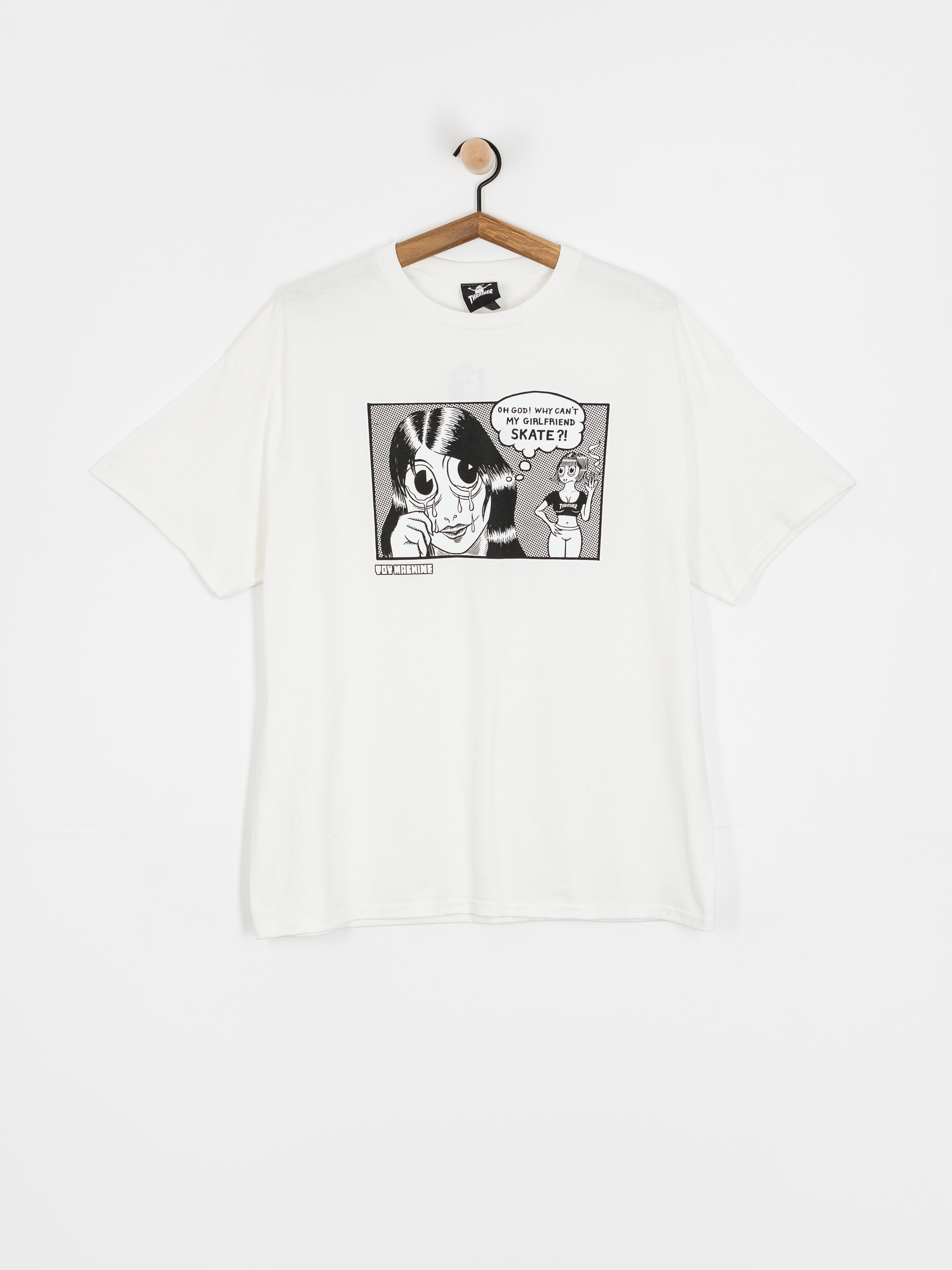 Thrasher X Toy Machine Girlfriend T-shirt (white)