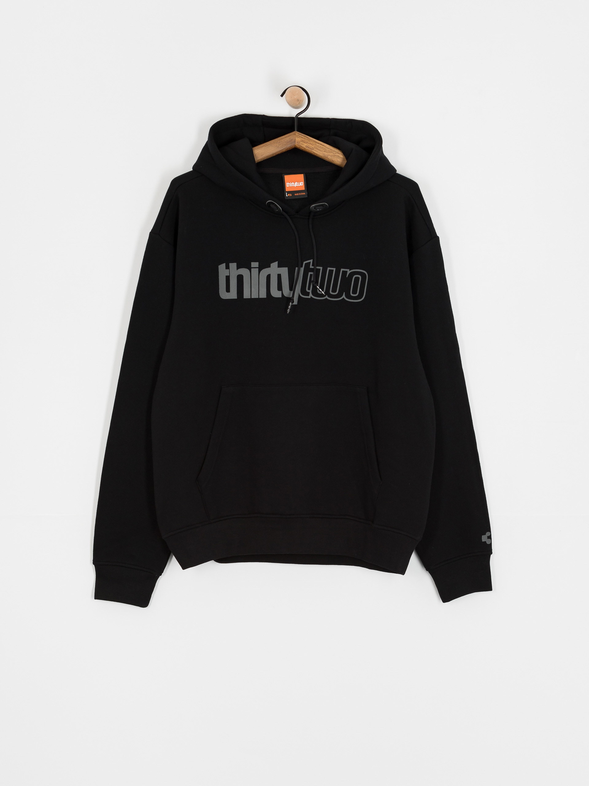 Herren ThirtyTwo Aktives Sweatshirt Double Tech HD (black/charcoal)