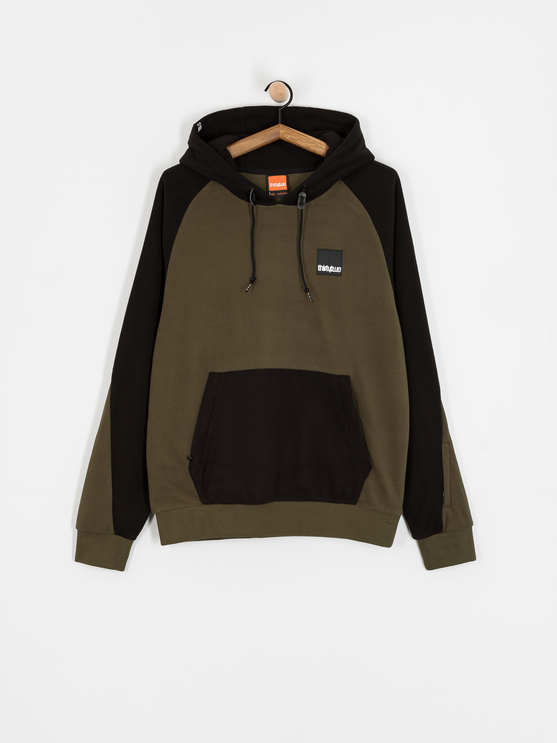 Herren ThirtyTwo Aktives Sweatshirt Rest Stop HD (black/olive)