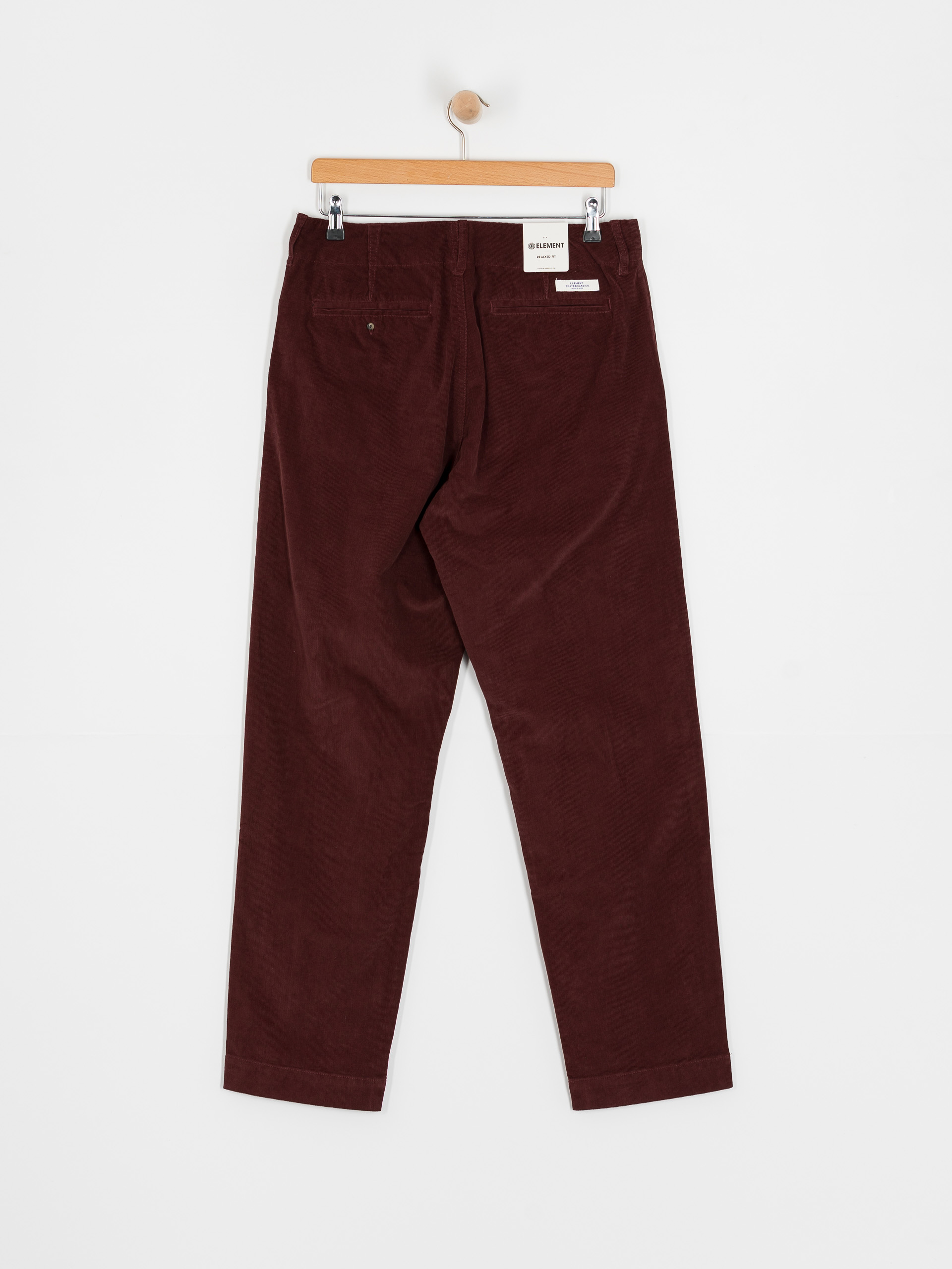 Element Howland Union Cord Chino Hose (decadent chocolate)