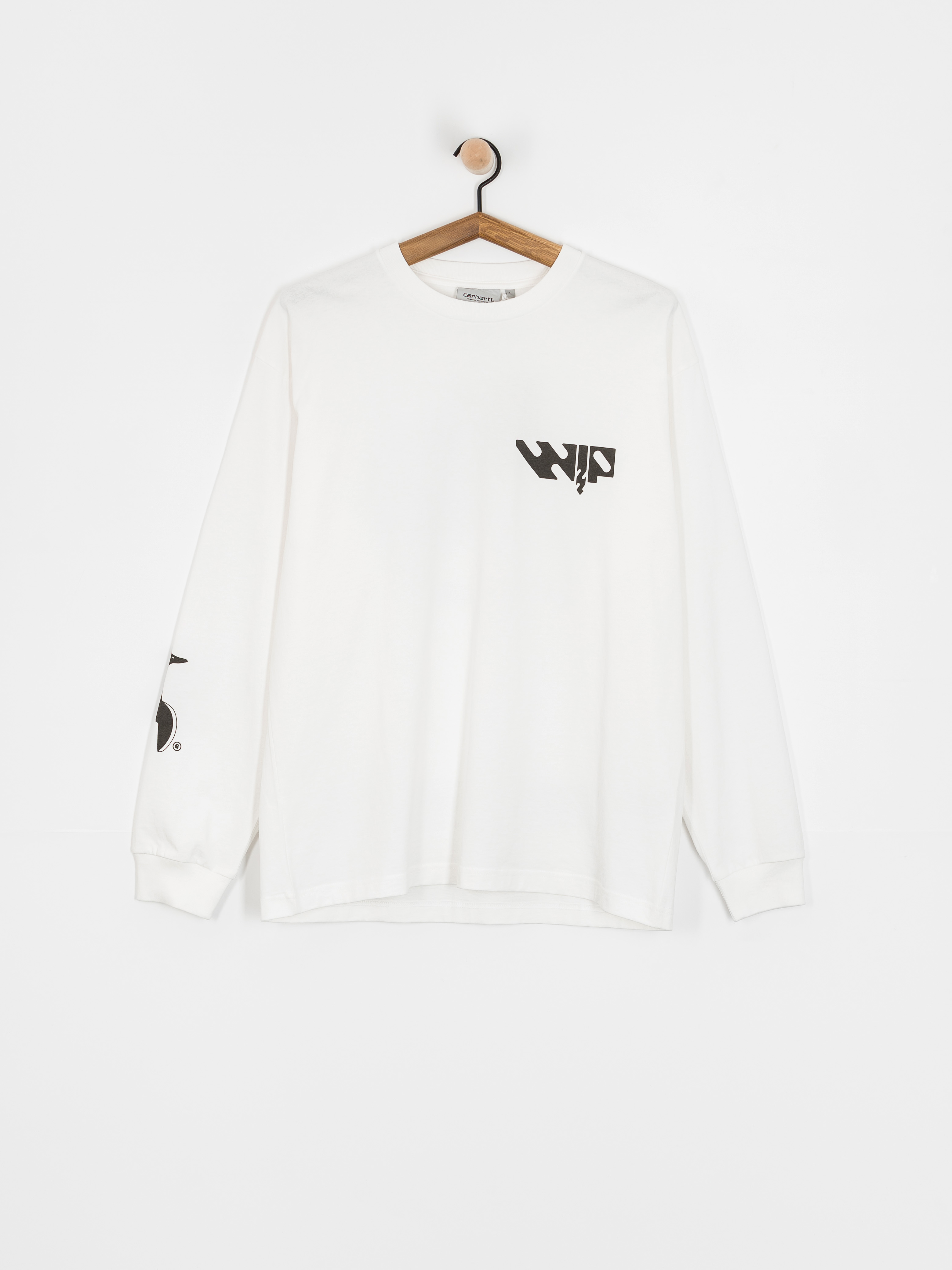 Carhartt WIP Longsleeve Industry (white/black)