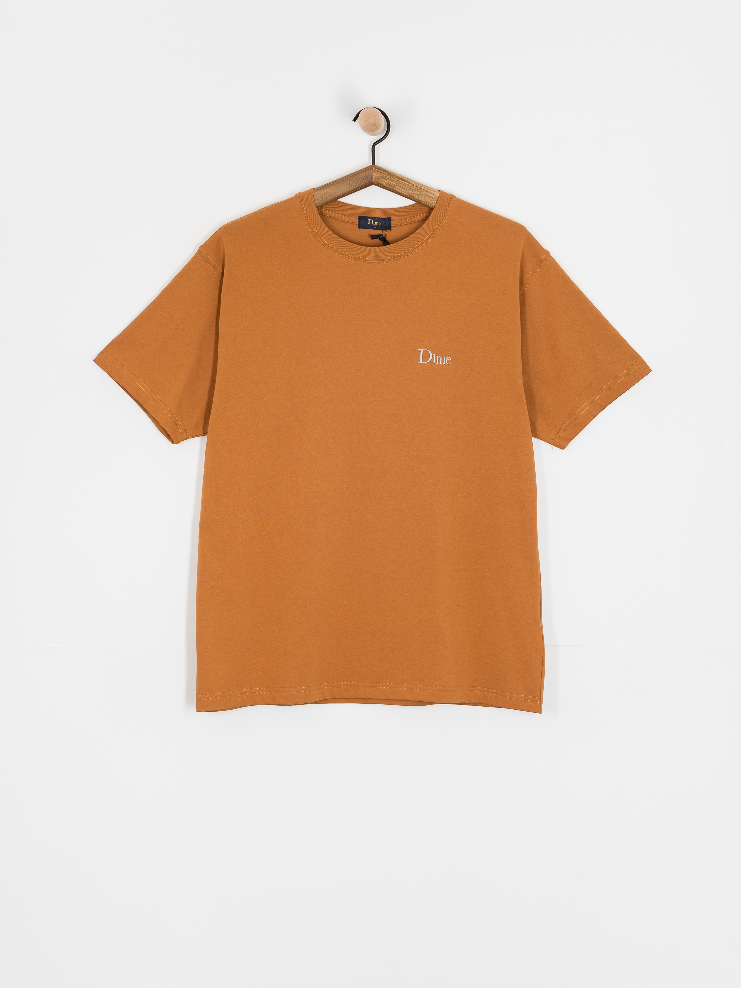 Dime T-Shirt Classic Small Logo - brown (almond)
