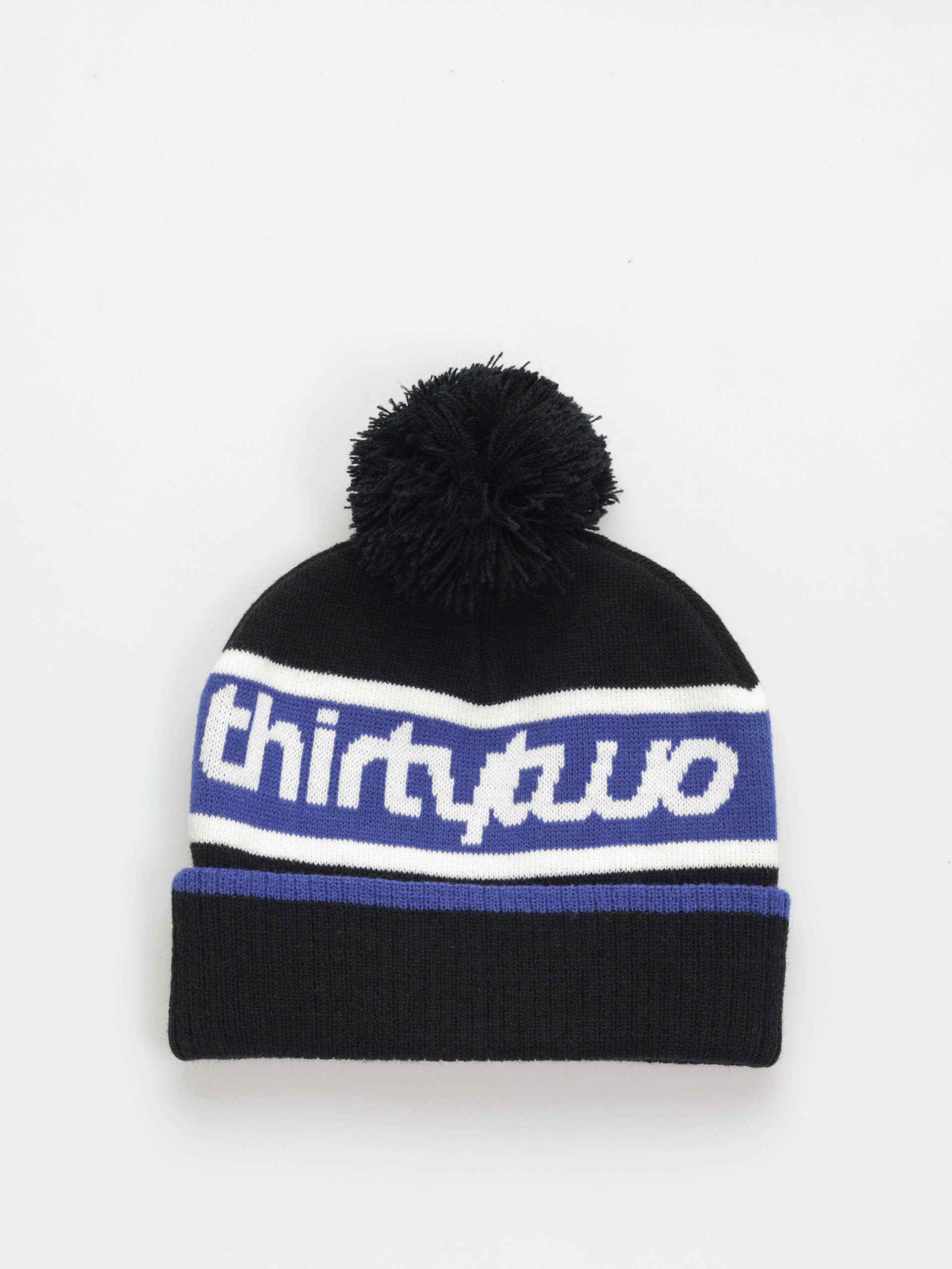 ThirtyTwo 32 Pom Beanie (black/blue)