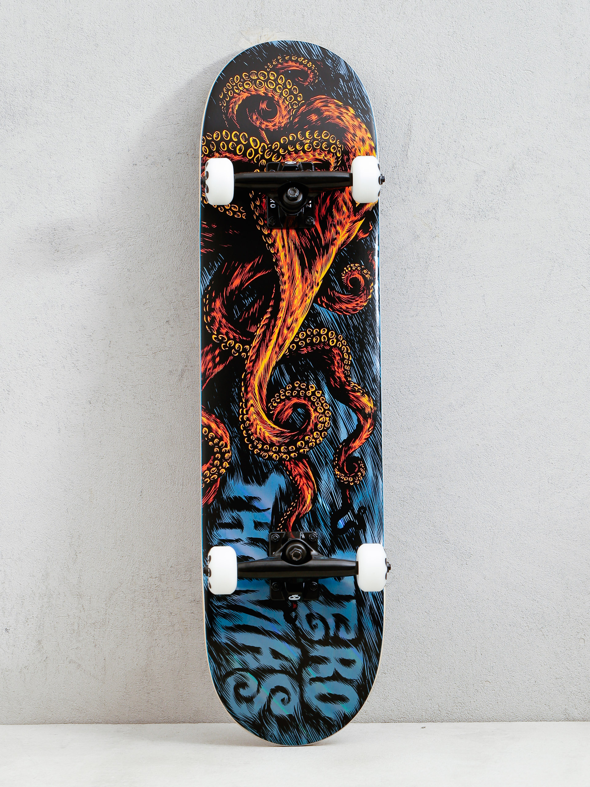 Zero Thomas Octopus Skateboard (black/orange/blue)