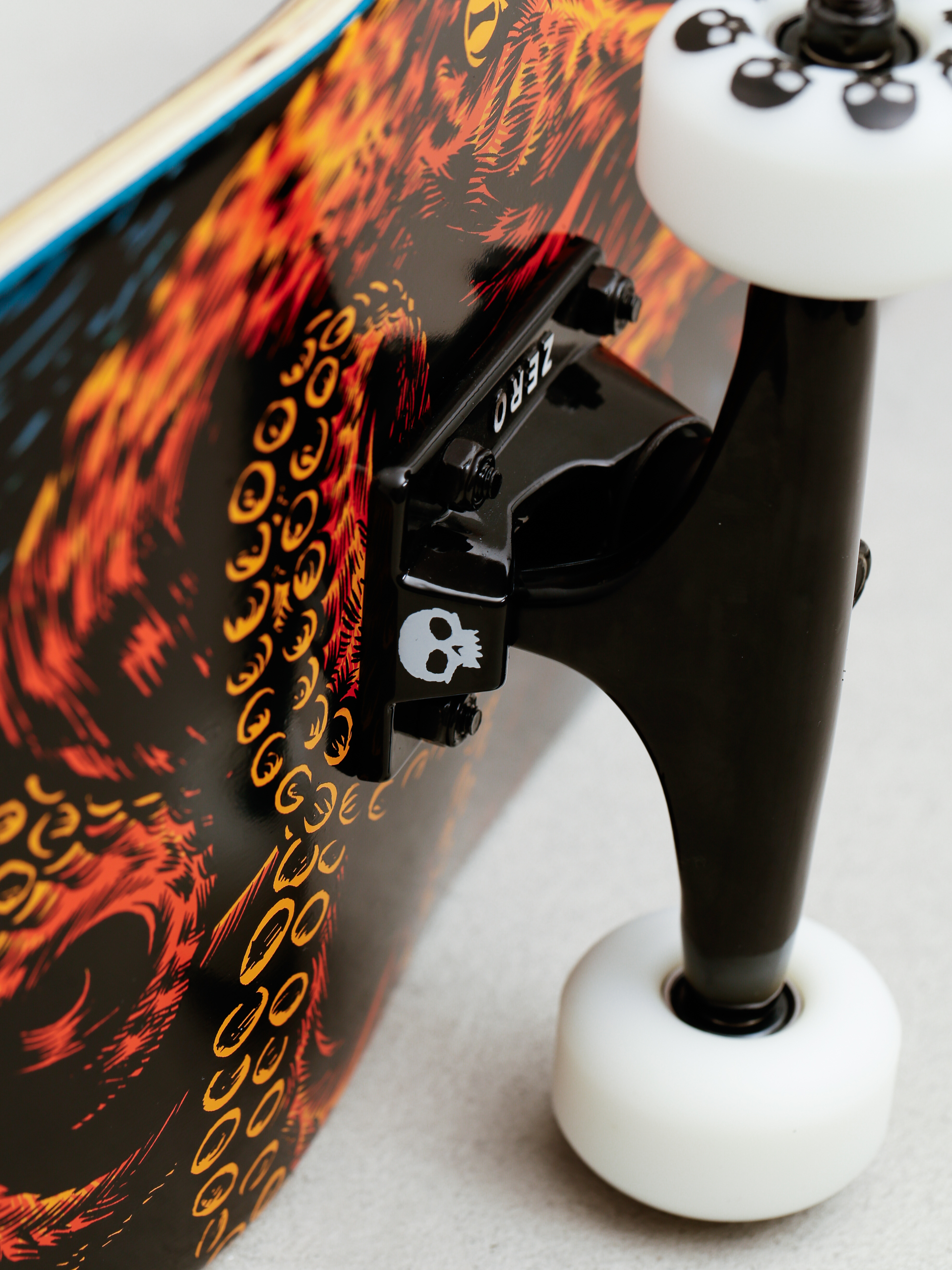 Zero Thomas Octopus Skateboard (black/orange/blue)
