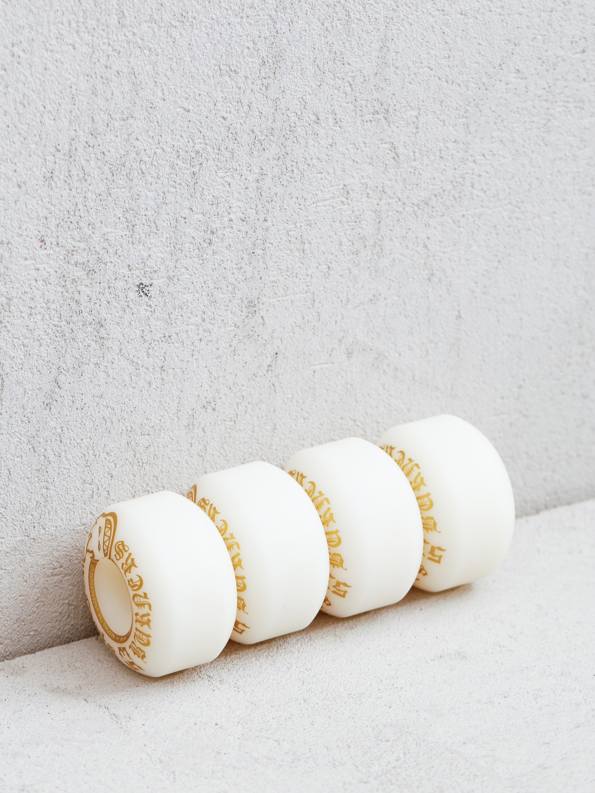 Spitfire 99D Burners Wheels (white/gold)