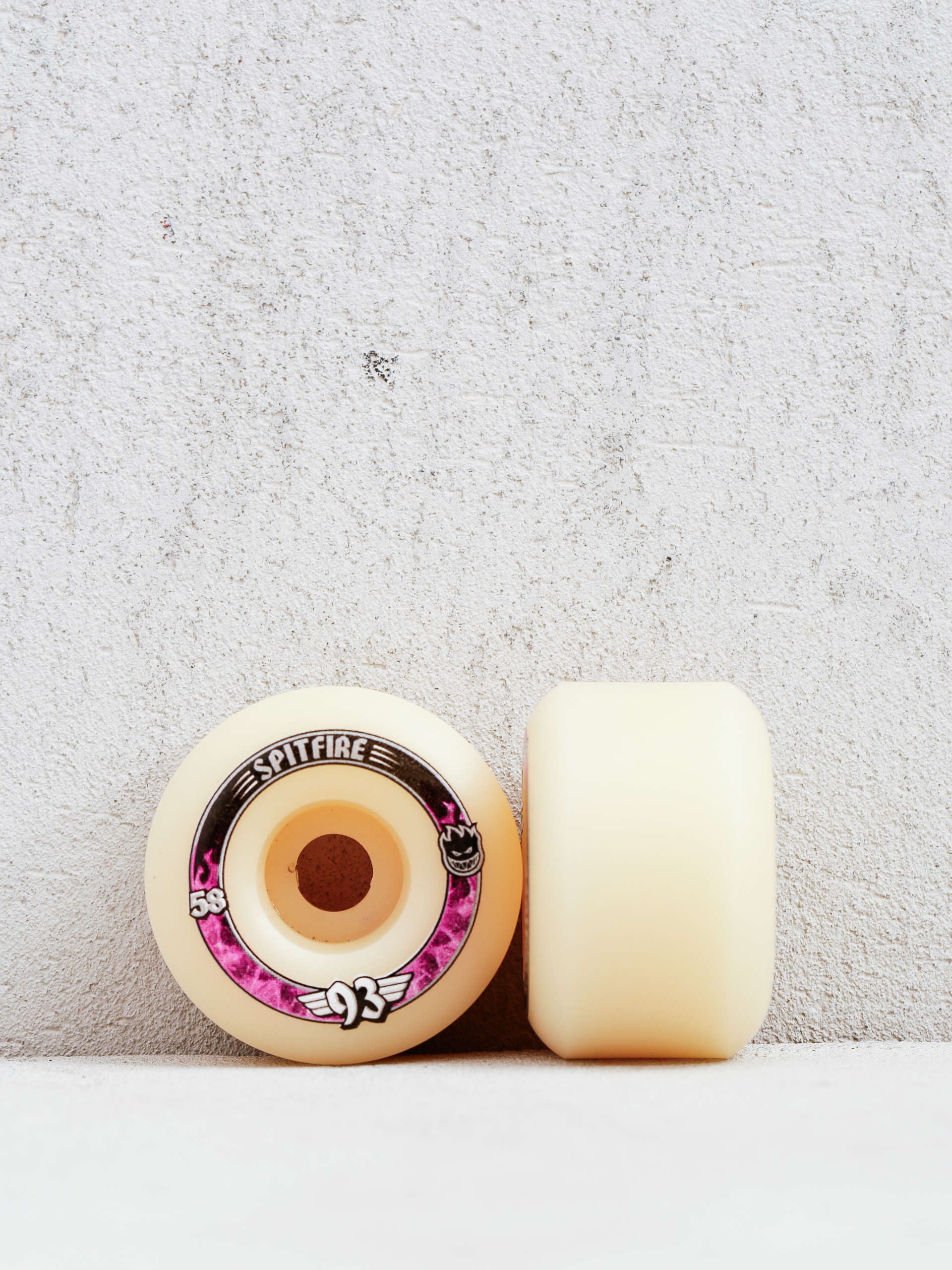 Spitfire F4 93D Radials Wheels - (natural/purple)