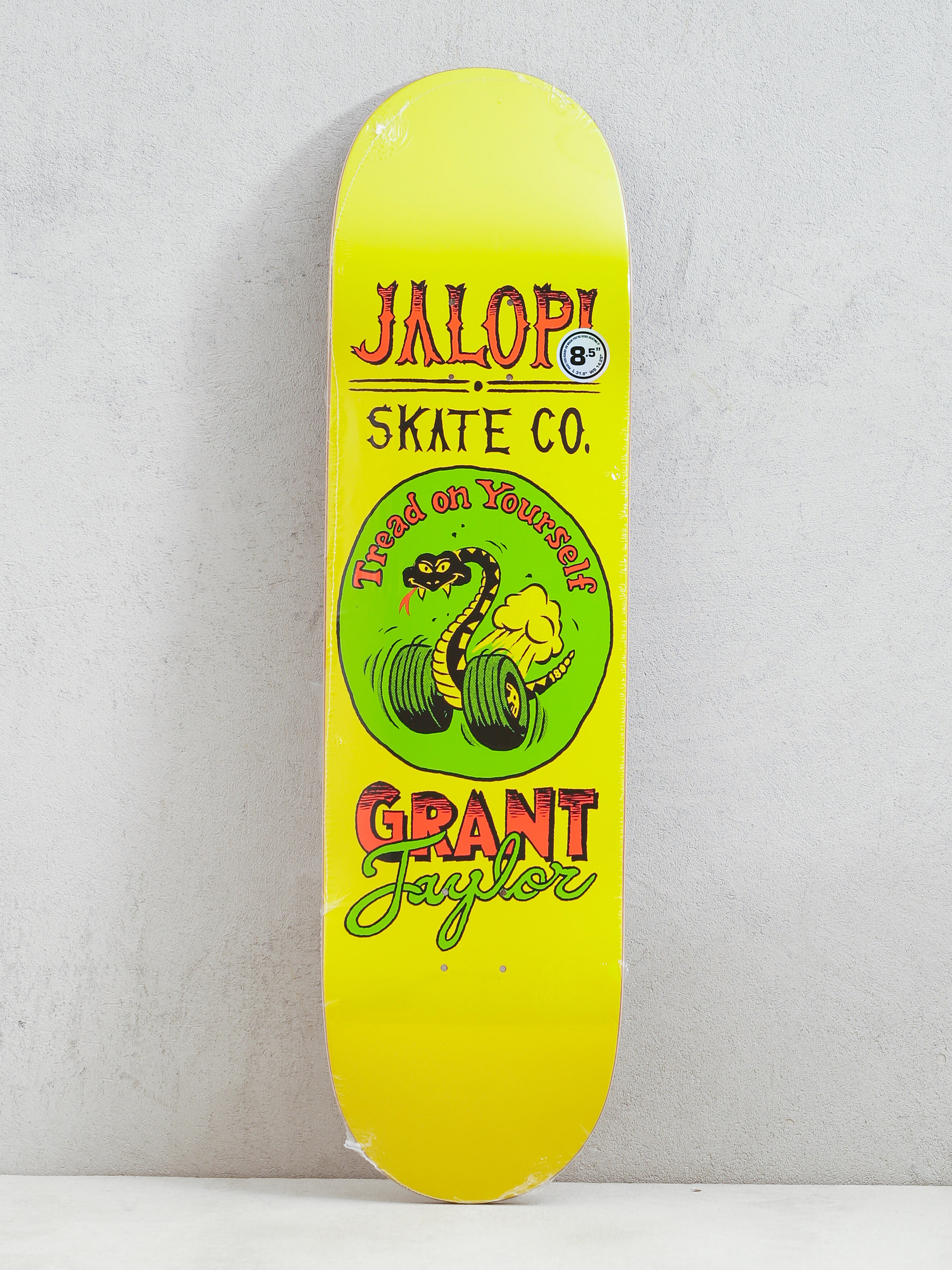 Antihero Grant Jalopi Return Deck (yellow)