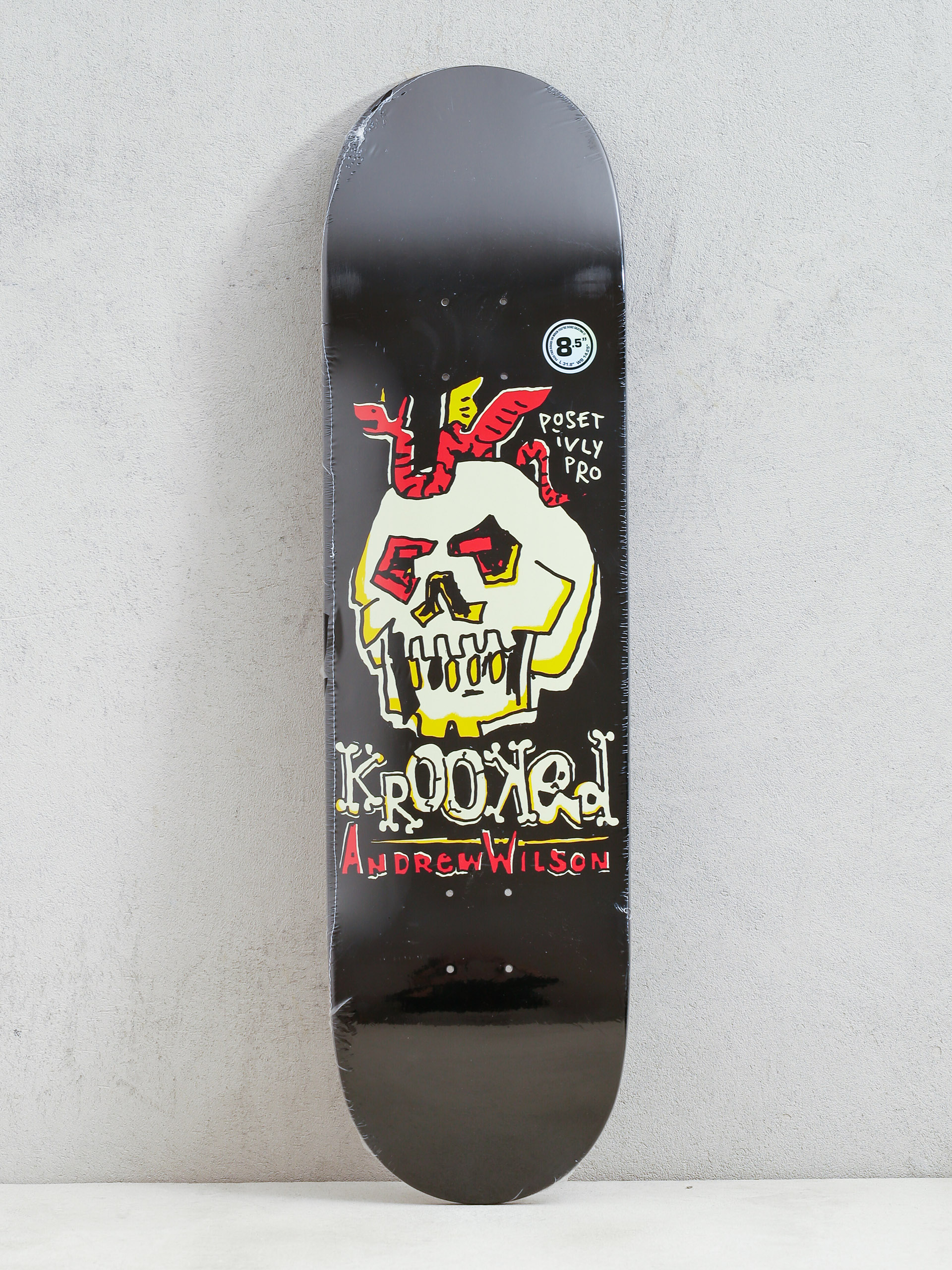 Krooked Brd Wilson Postvly Pro Deck (black)