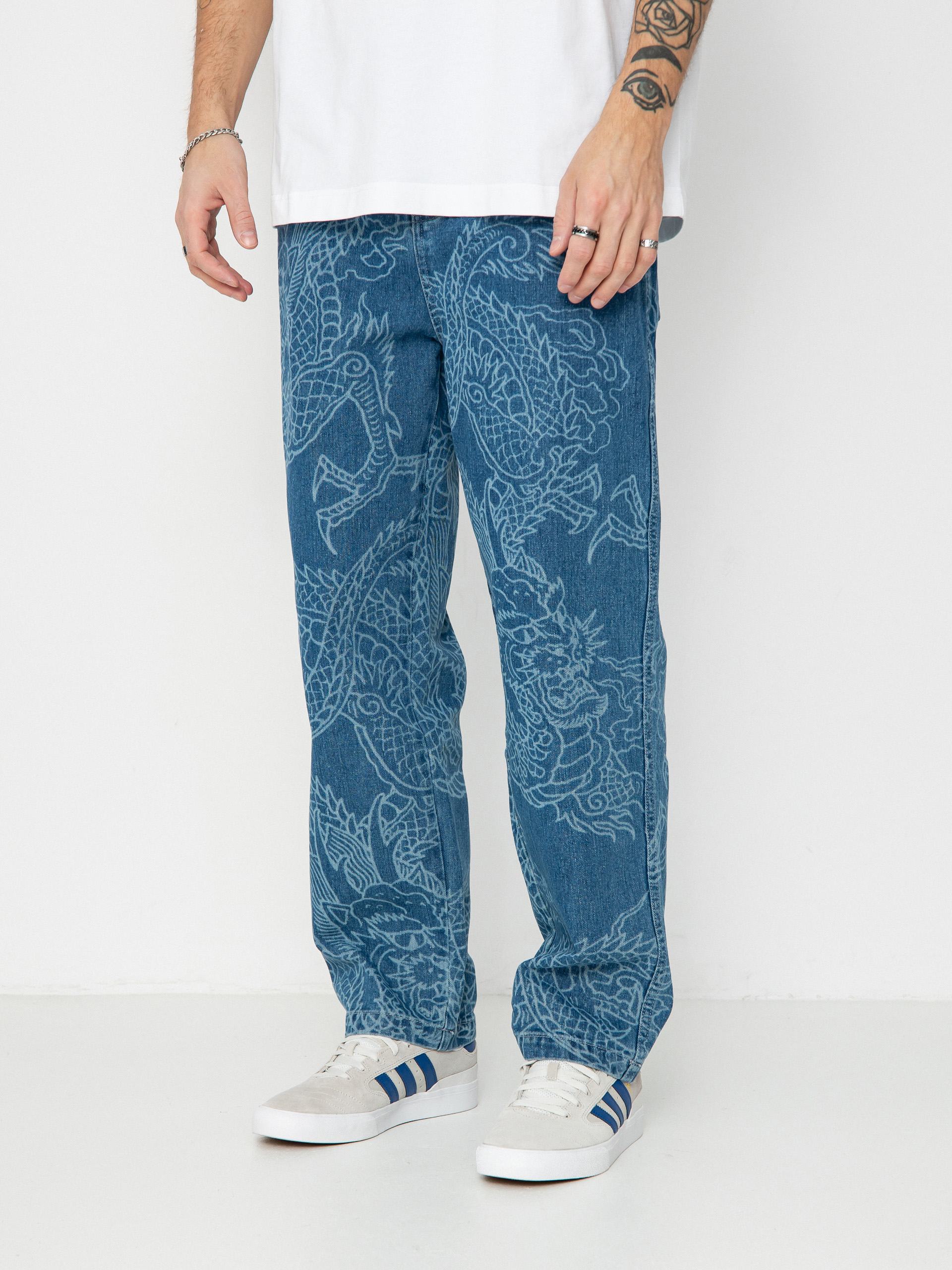 RipNDip Pants Haku Denim - blue (dark wash)