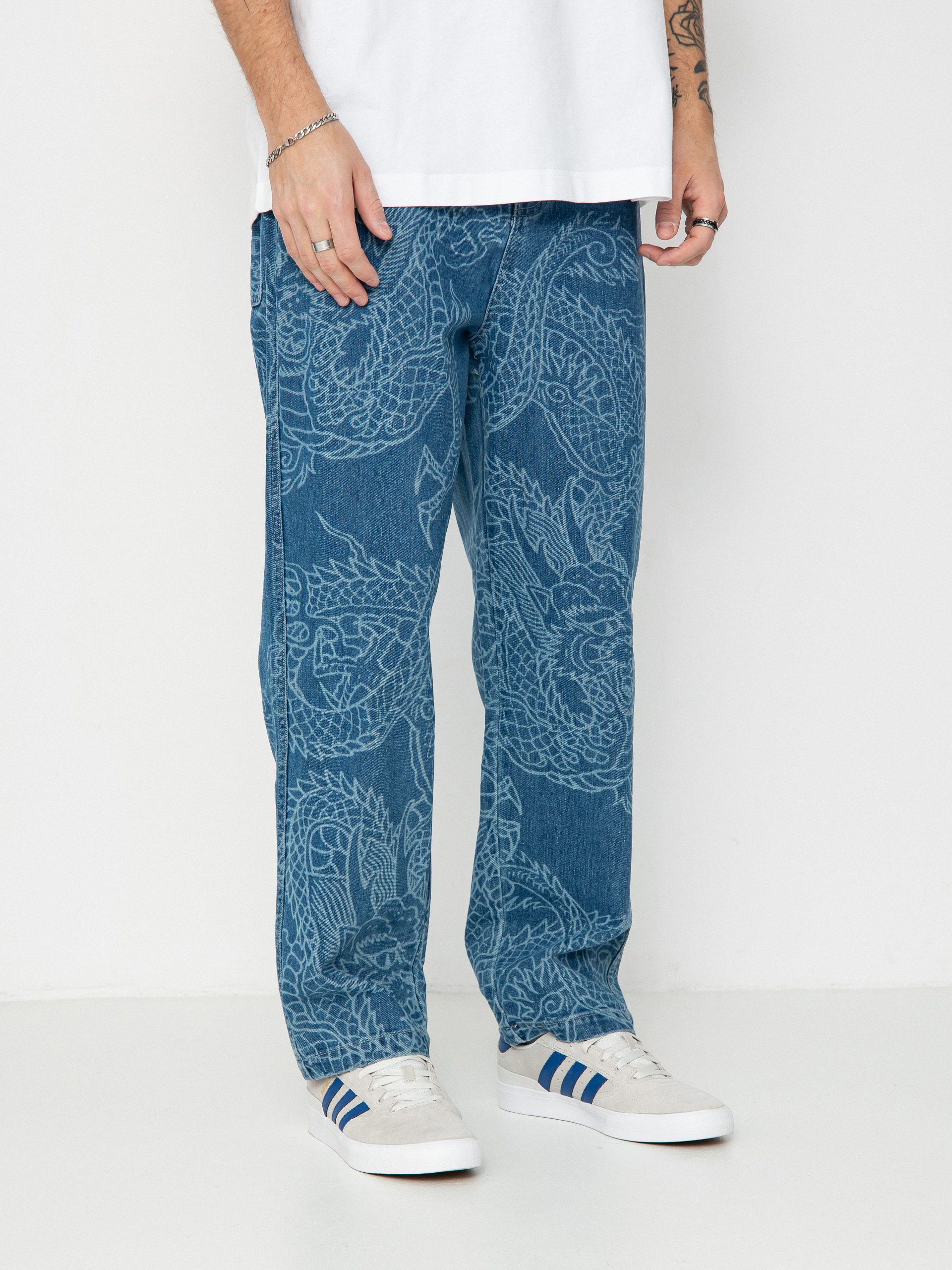 RipNDip Pants Haku Denim - blue (dark wash)