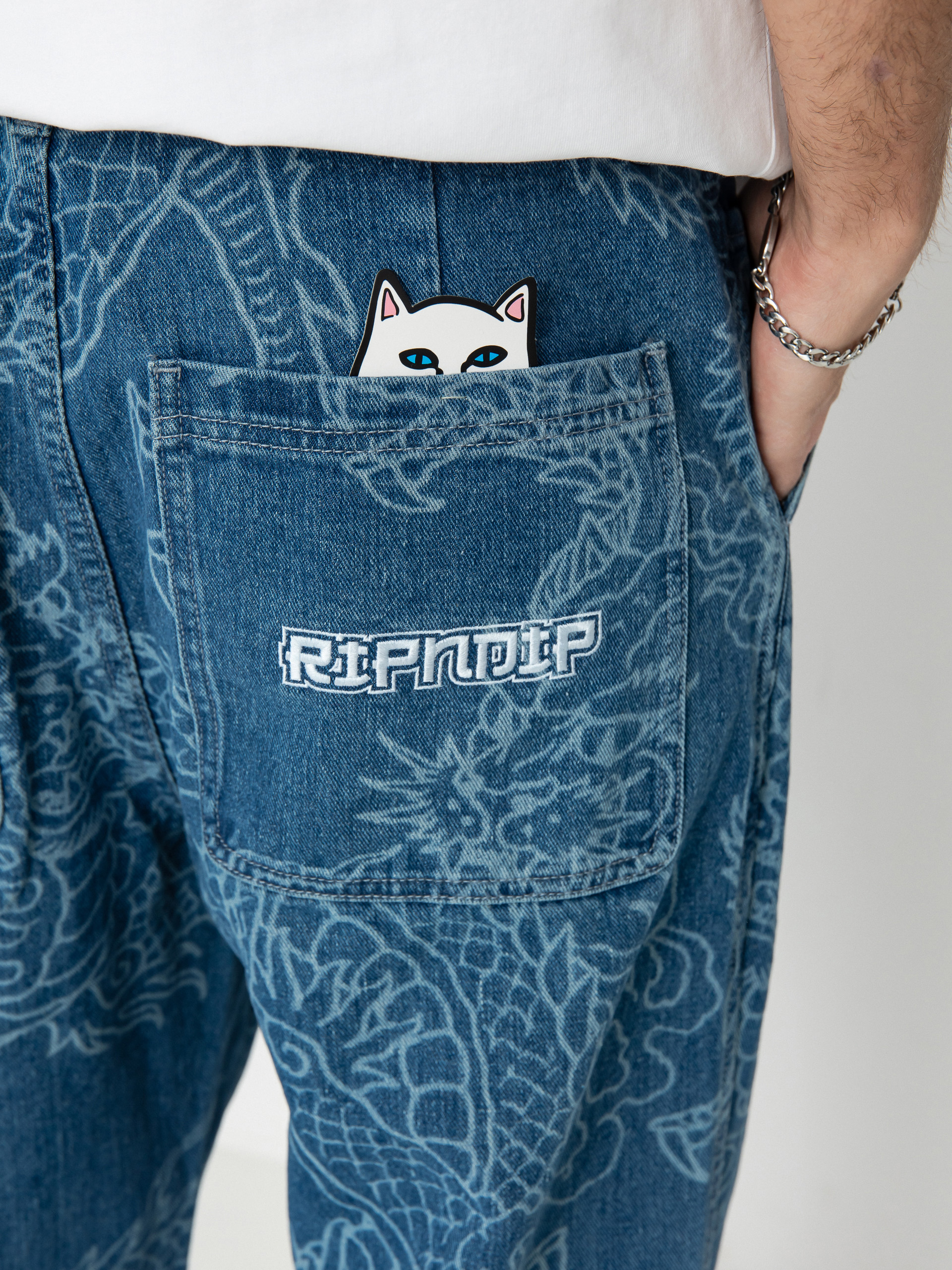 RipNDip Pants Haku Denim (dark wash)