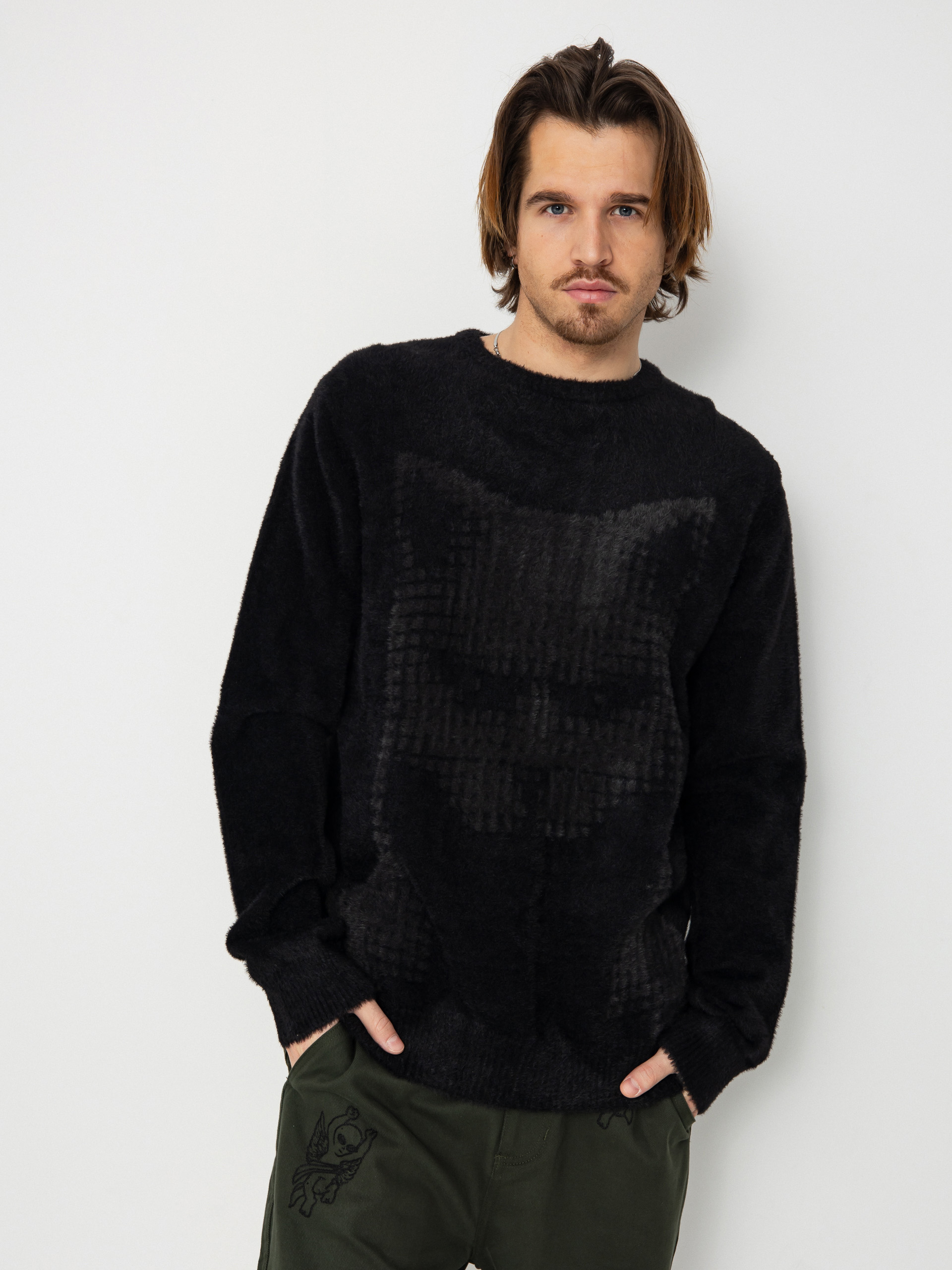 RipNDip Sweater Internal Mohair - black (black)