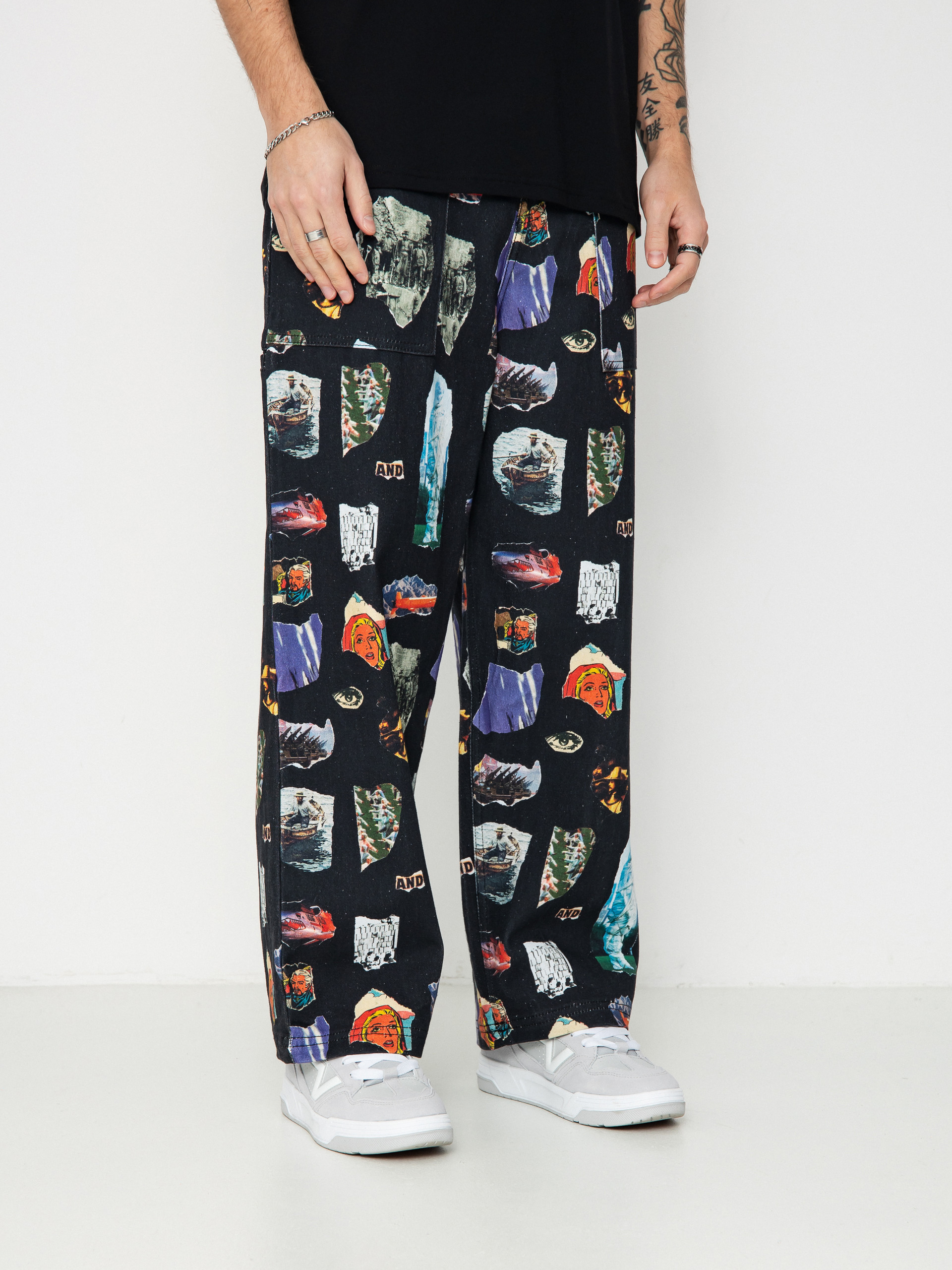 Poetic Collective Pants Painter (and collage)