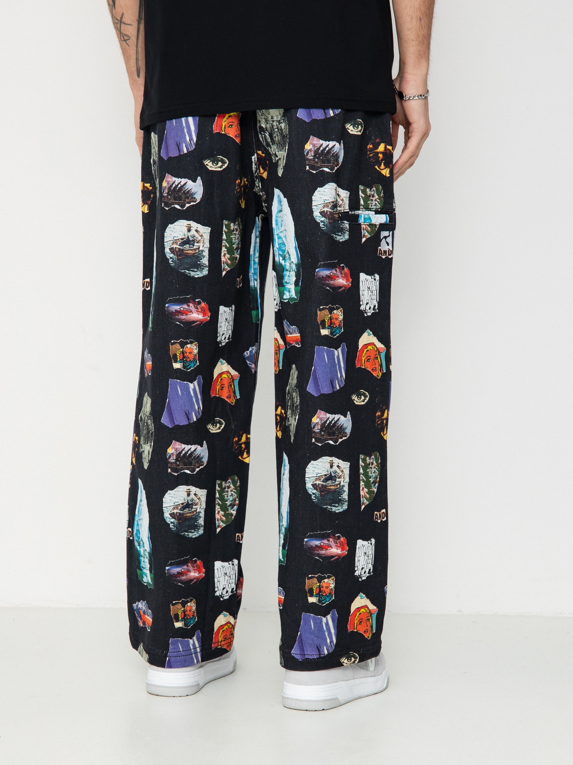 Poetic Collective Pants Painter (and collage)